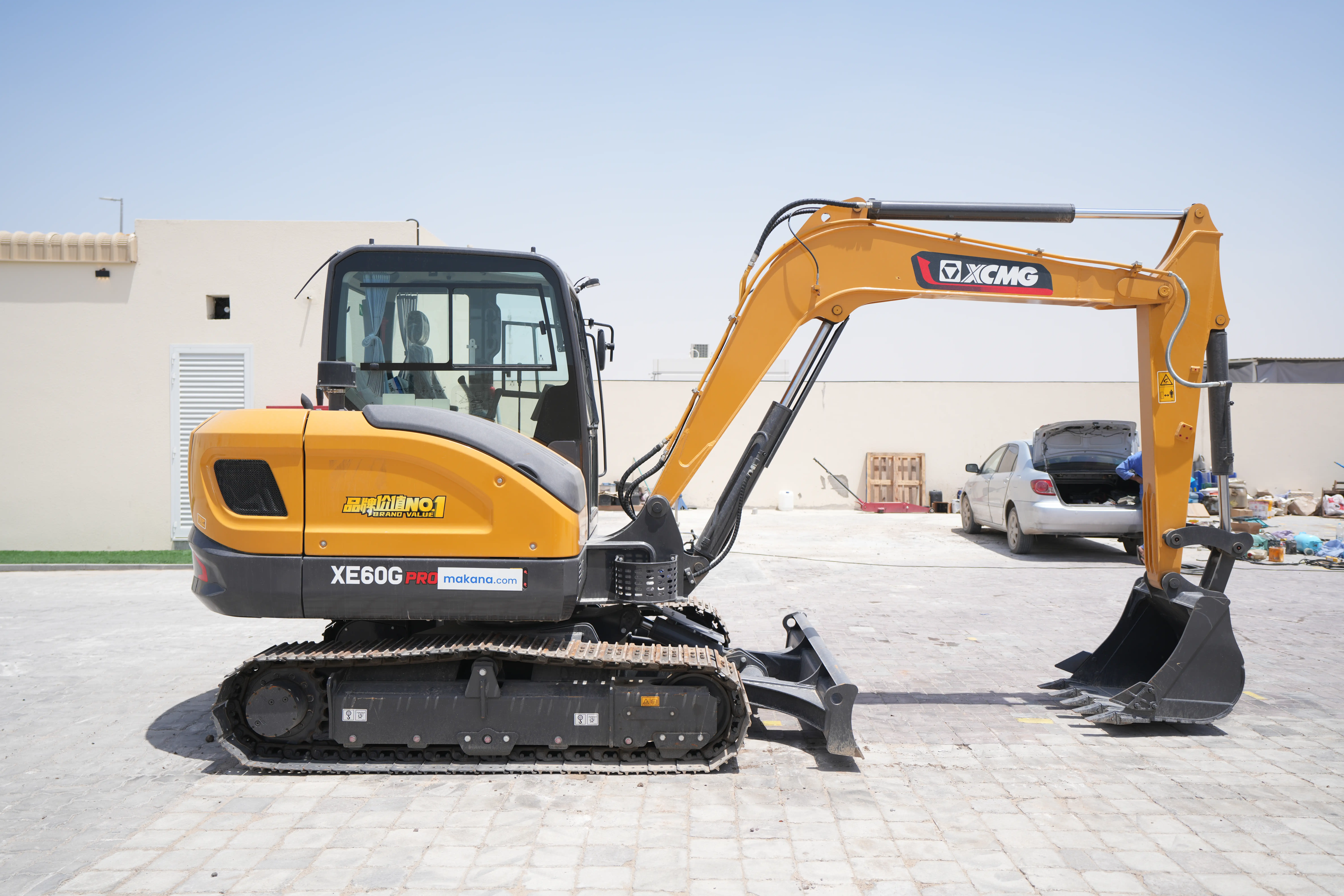 Product-XCMG XE60G Pro mini excavator-exterior