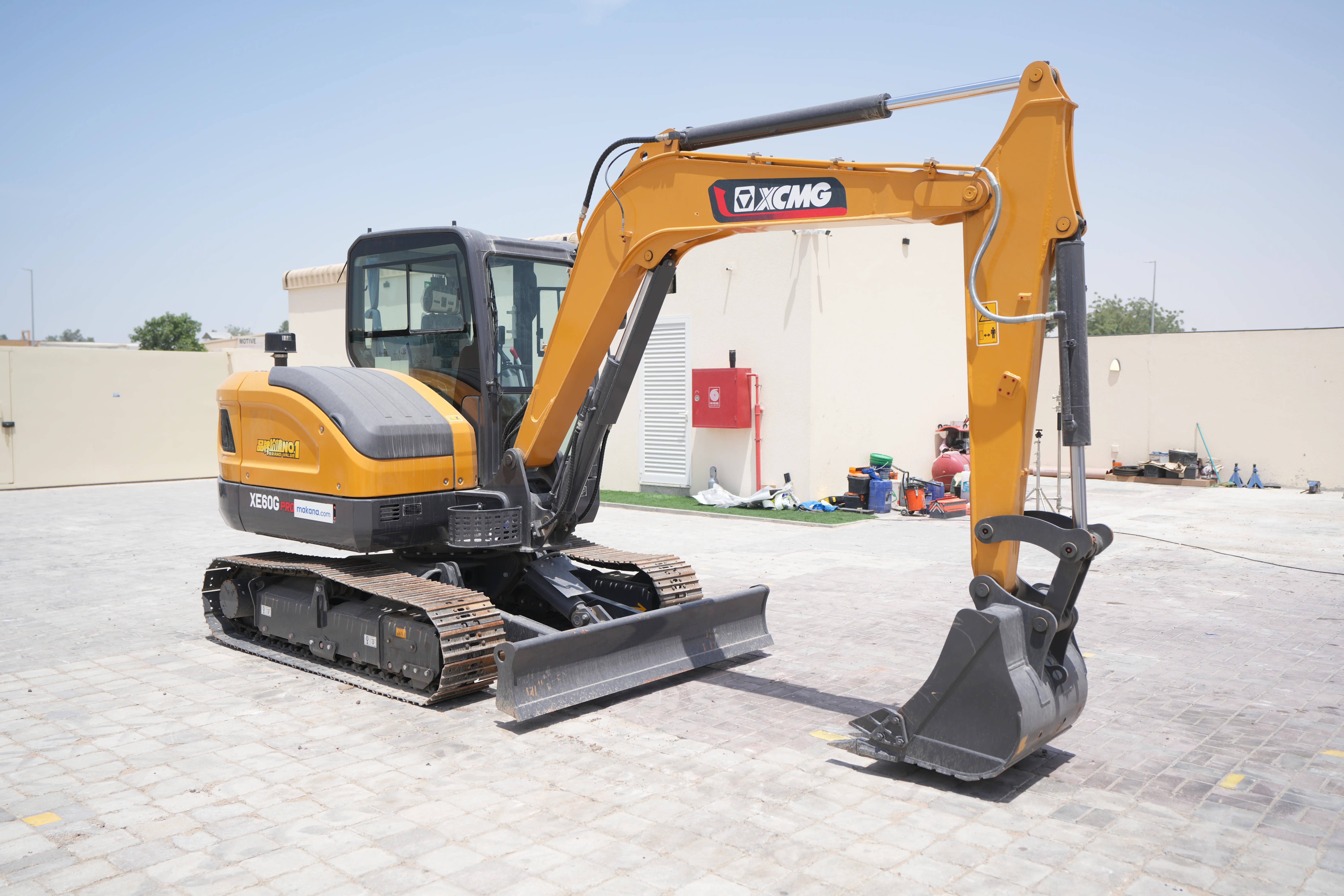 Product-XCMG XE60G Pro mini excavator-exterior