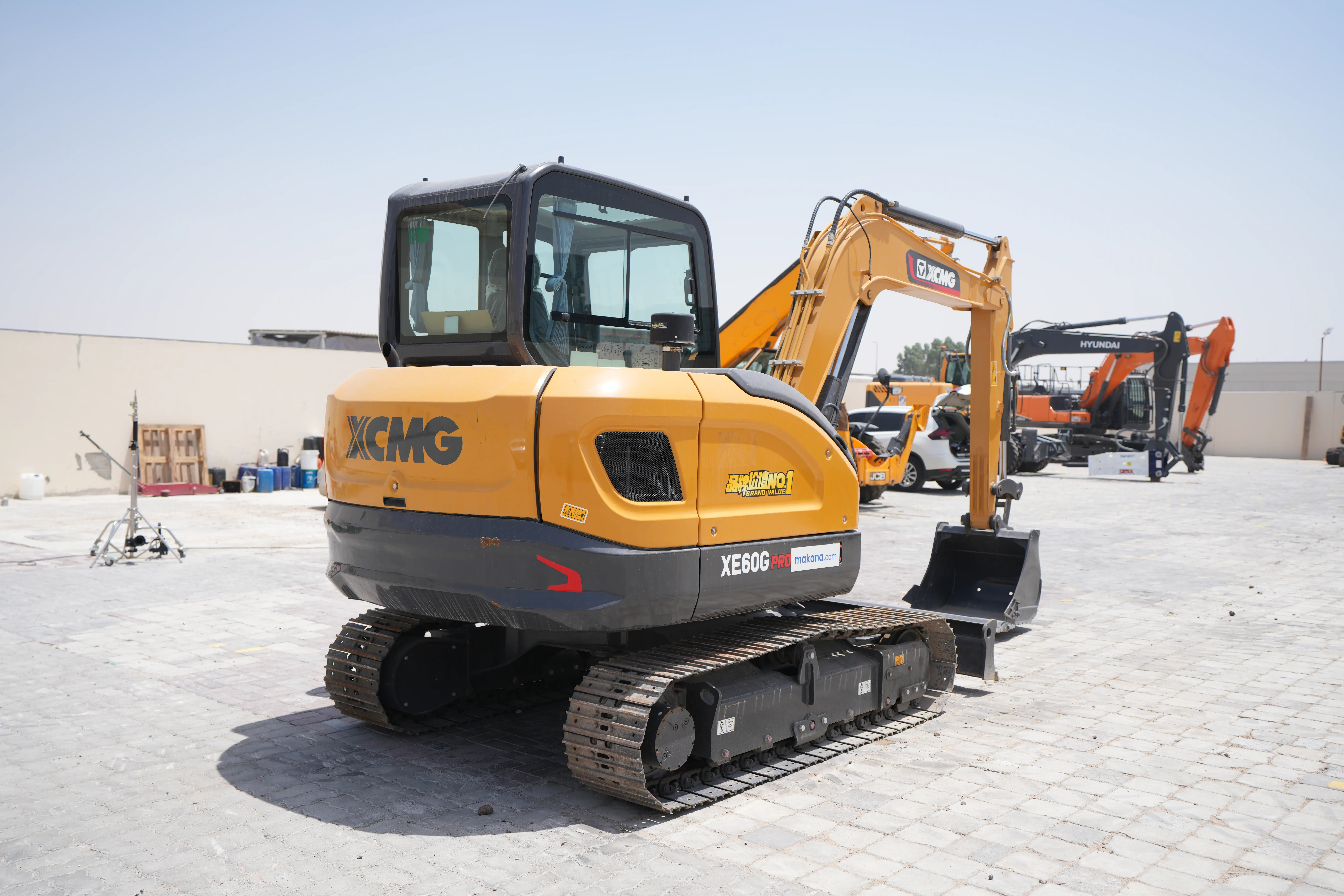 Product-XCMG XE60G Pro mini excavator-exterior