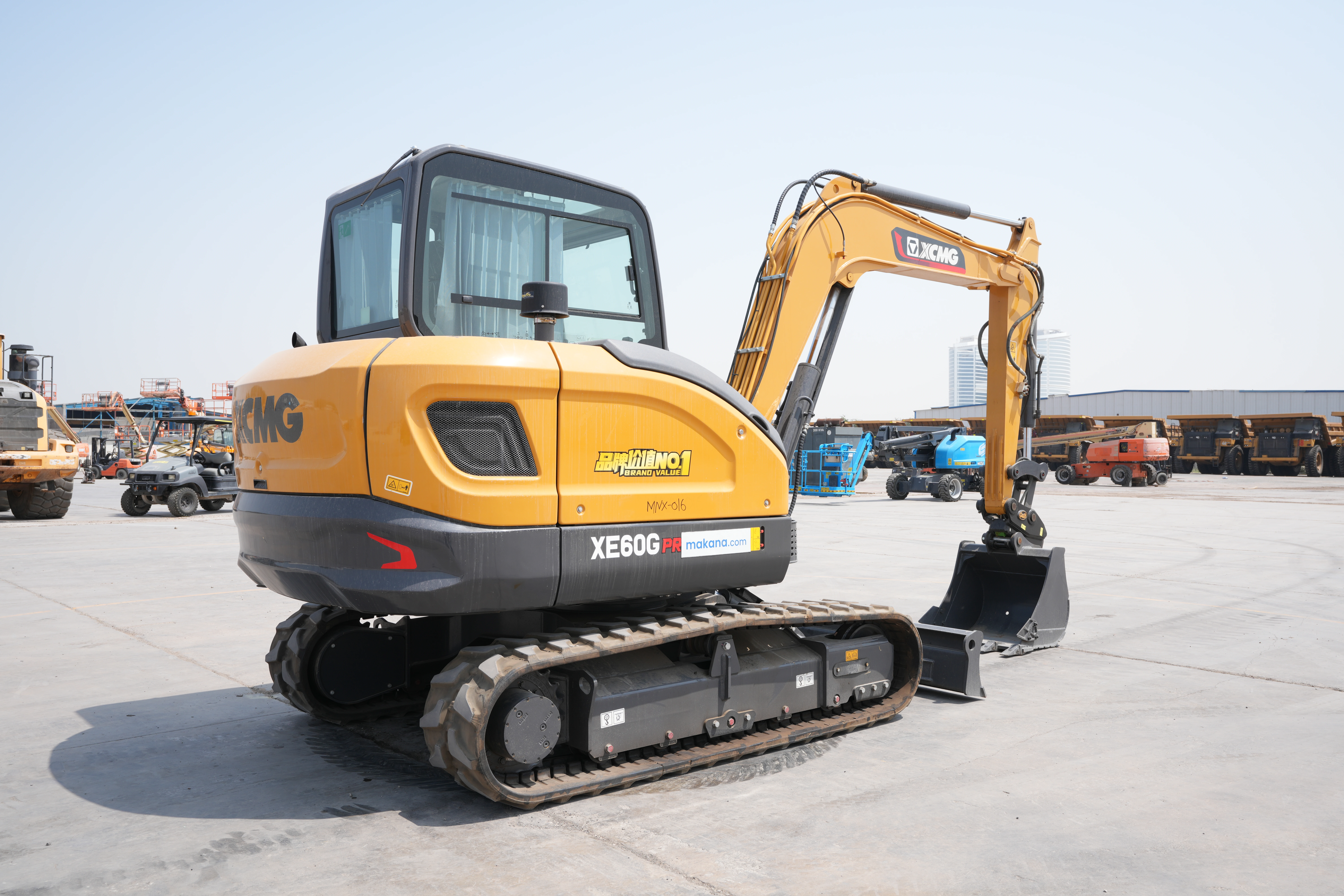 Product-XCMG XE60G Pro mini excavator-exterior