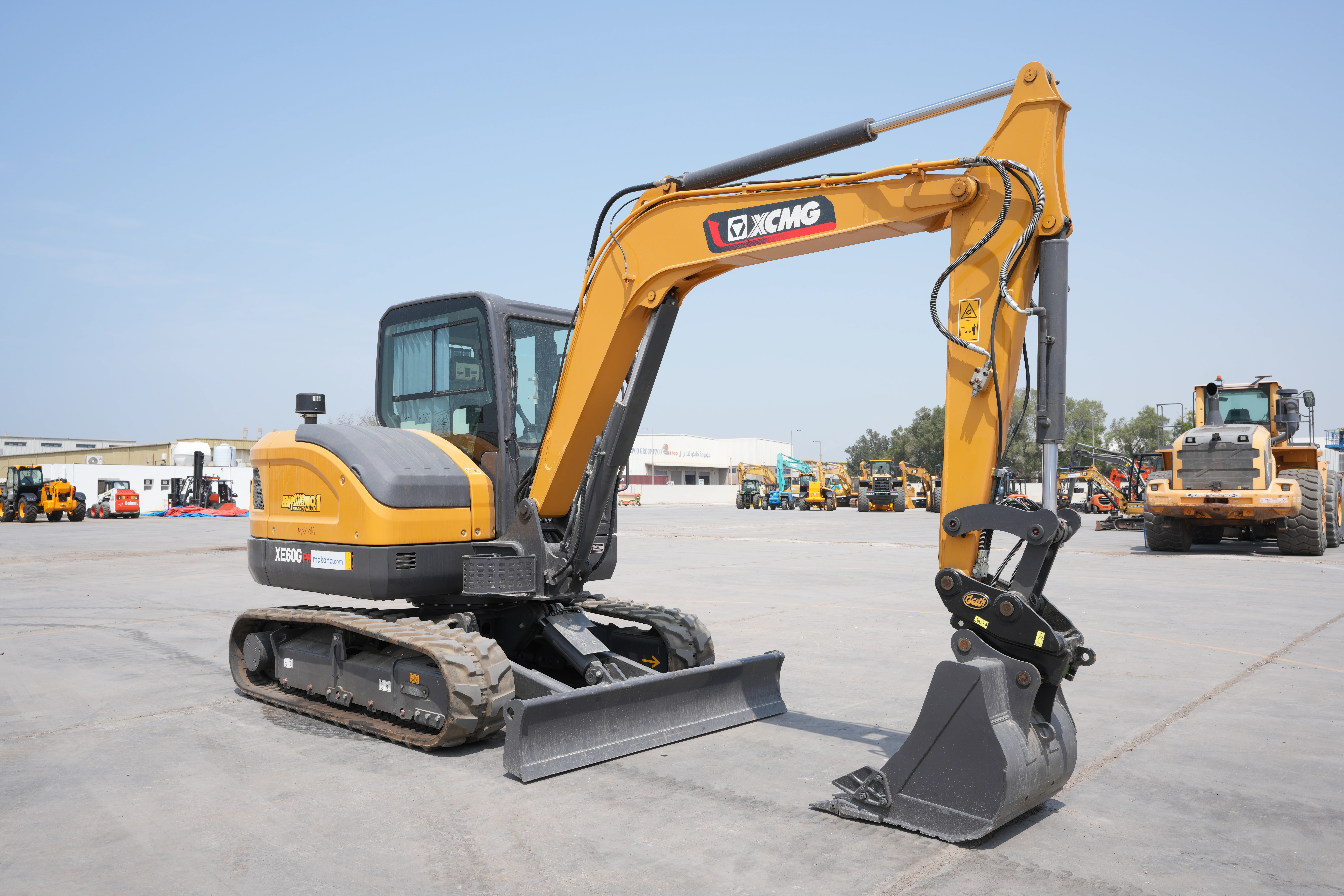 Product-XCMG XE60G Pro mini excavator-exterior
