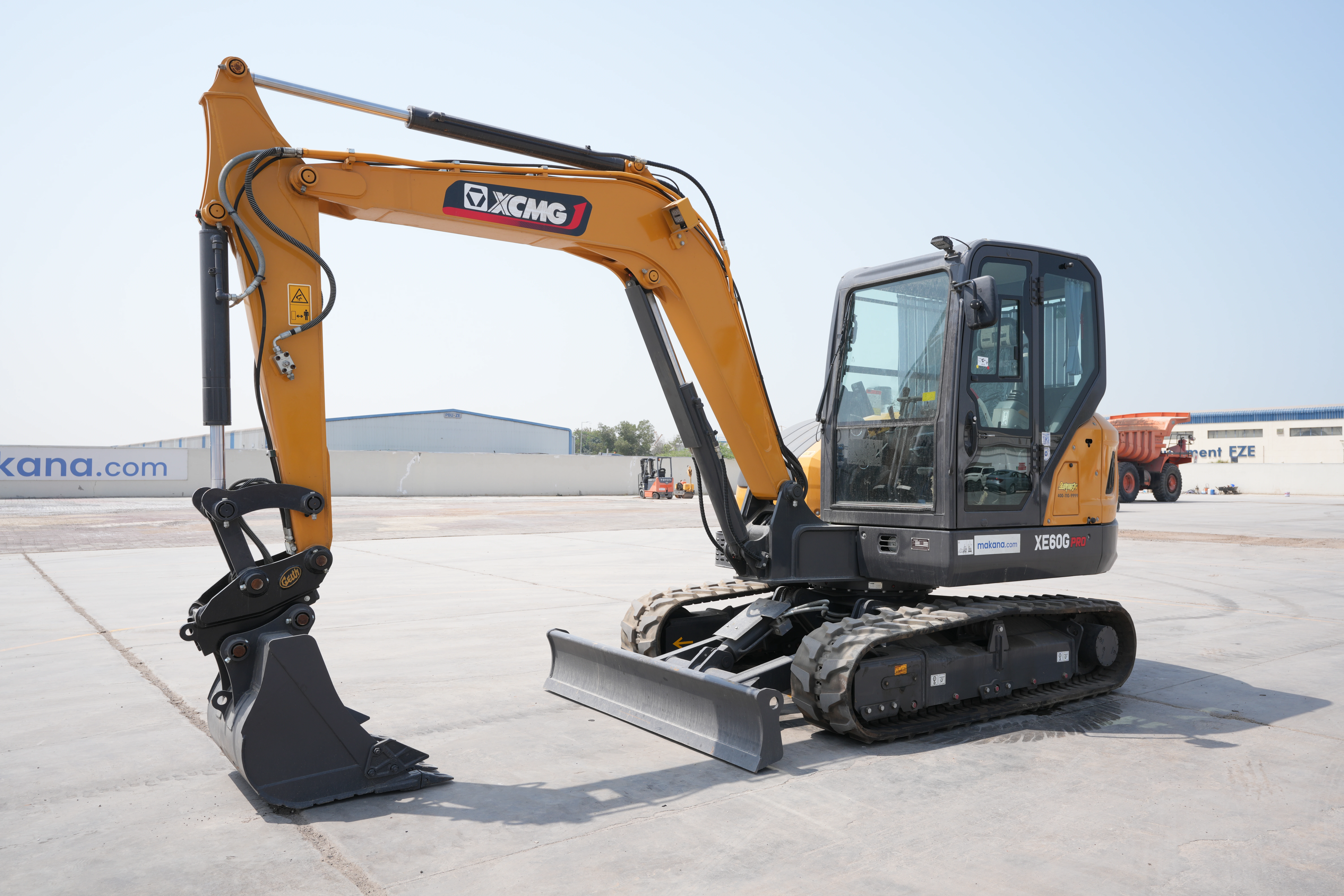 Product-XCMG XE60G Pro mini excavator-exterior
