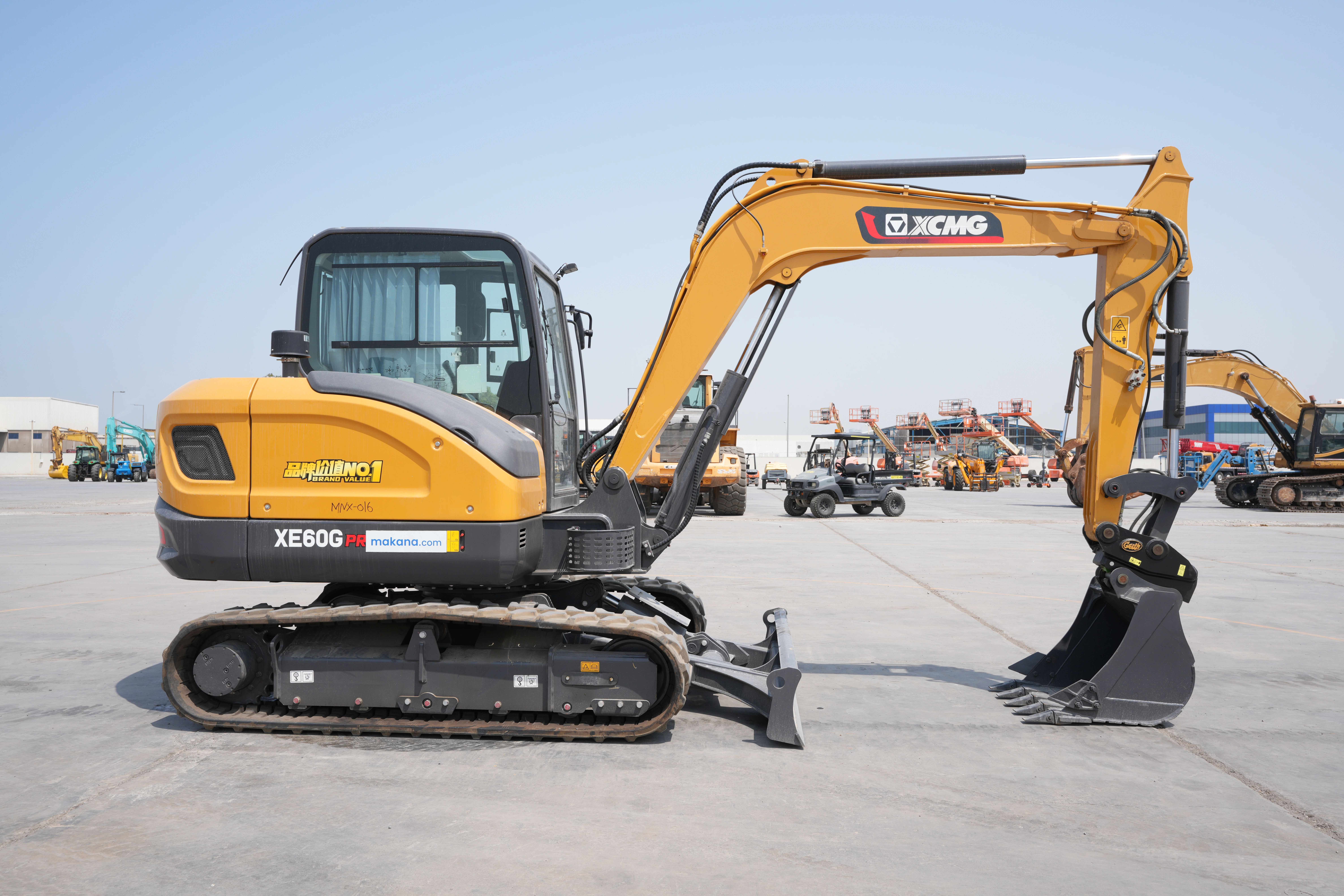 Product-XCMG XE60G Pro mini excavator-exterior