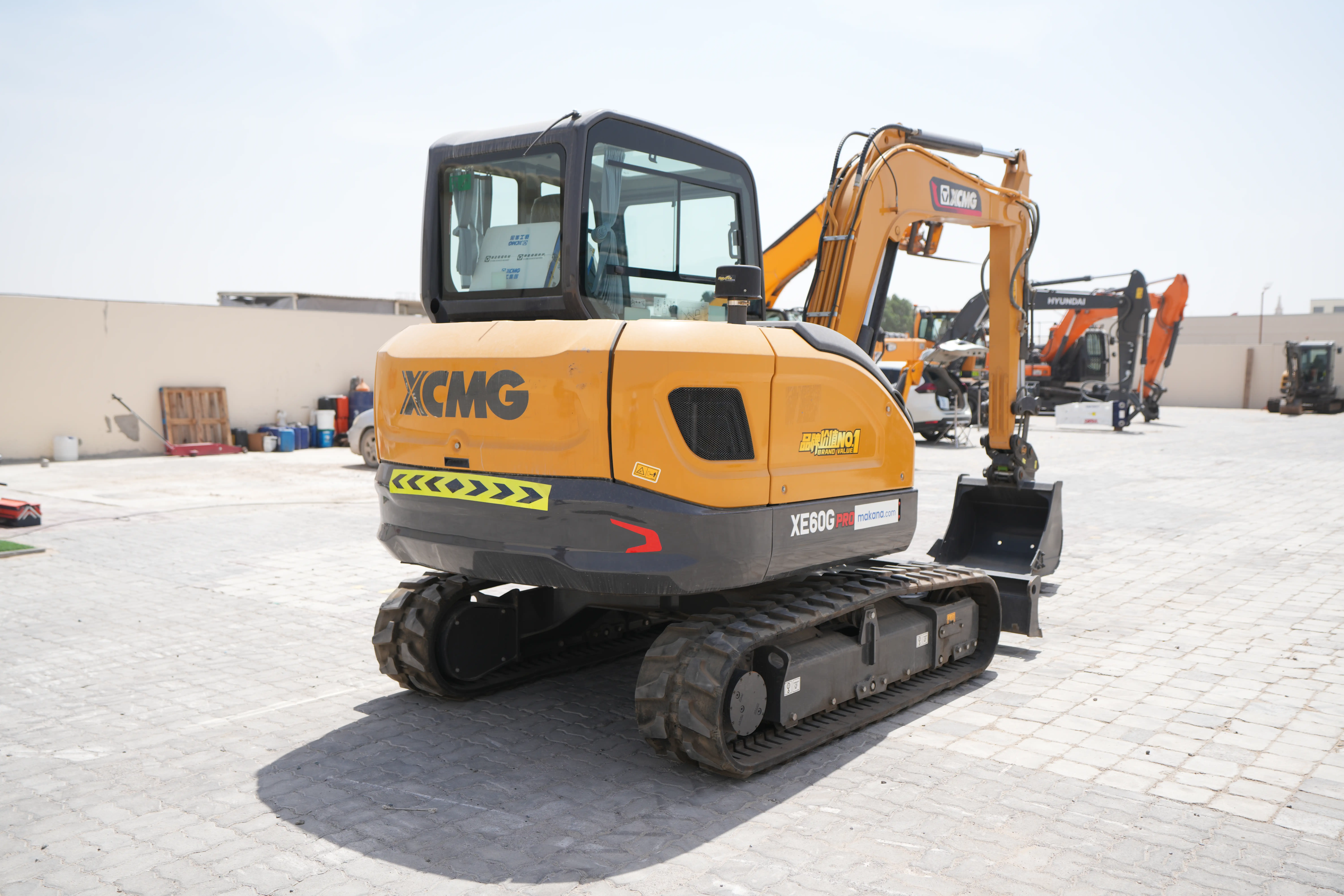 Product-XCMG XE60G Pro mini excavator-exterior