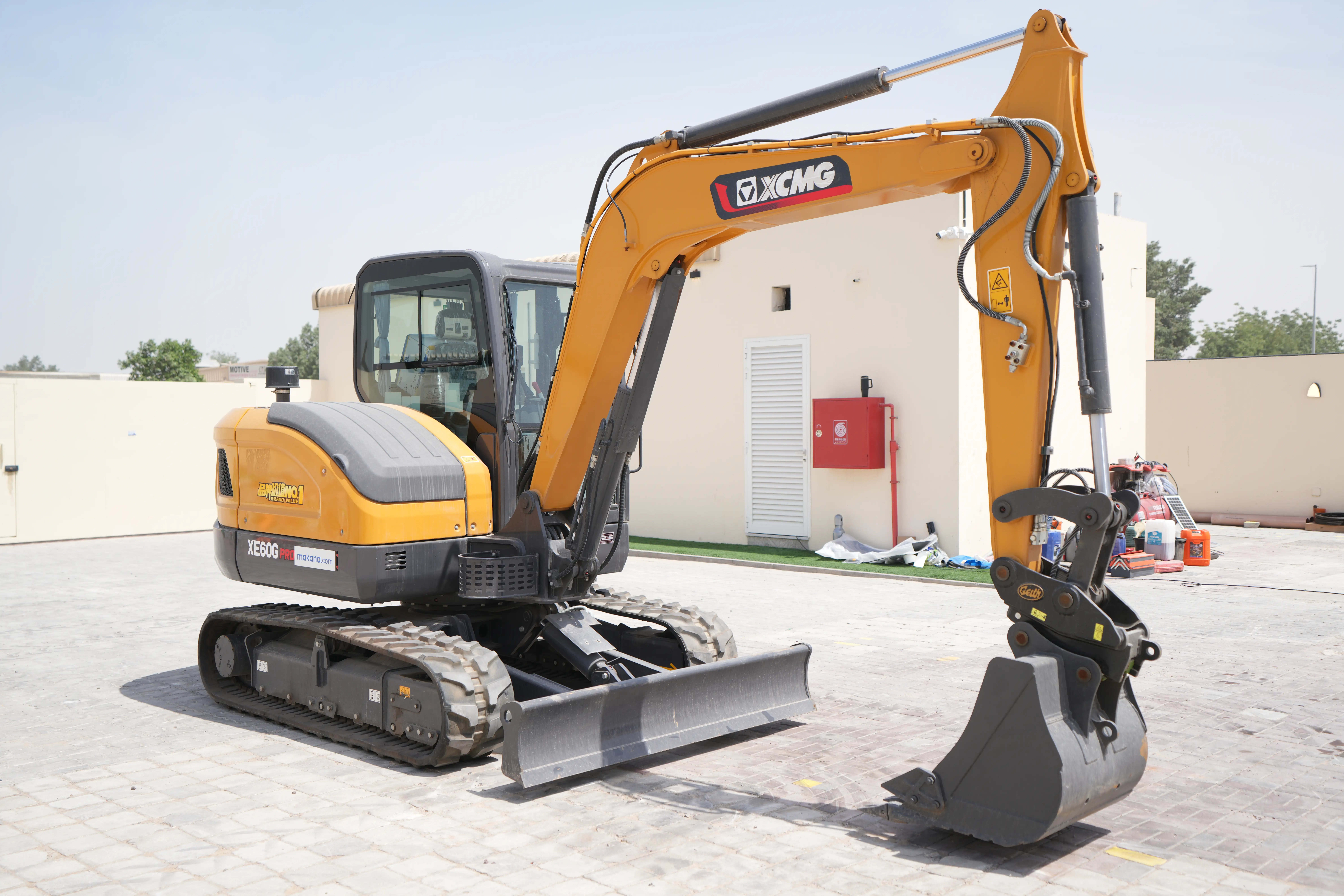 Product-XCMG XE60G Pro mini excavator-exterior