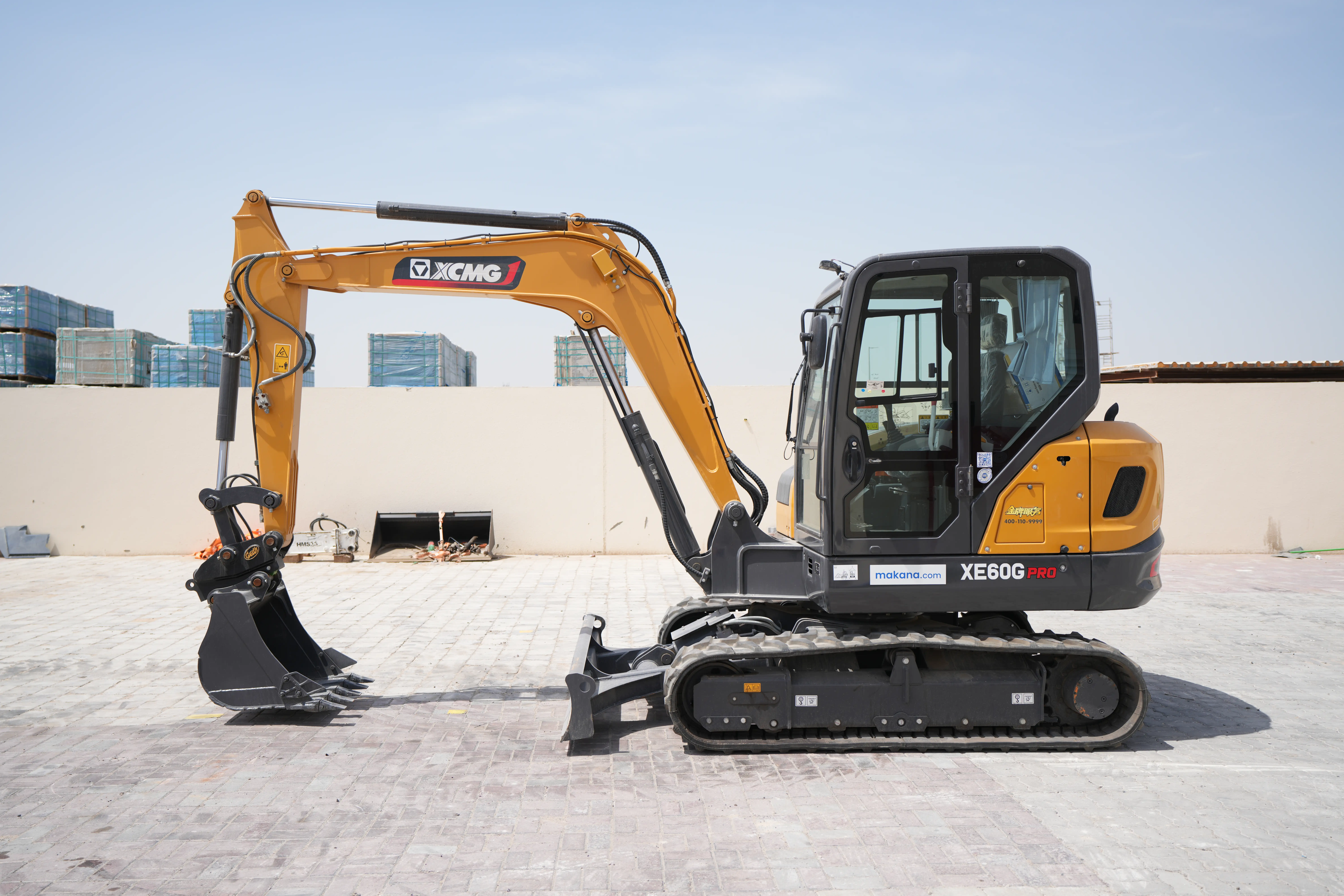 Product-XCMG XE60G Pro mini excavator-exterior