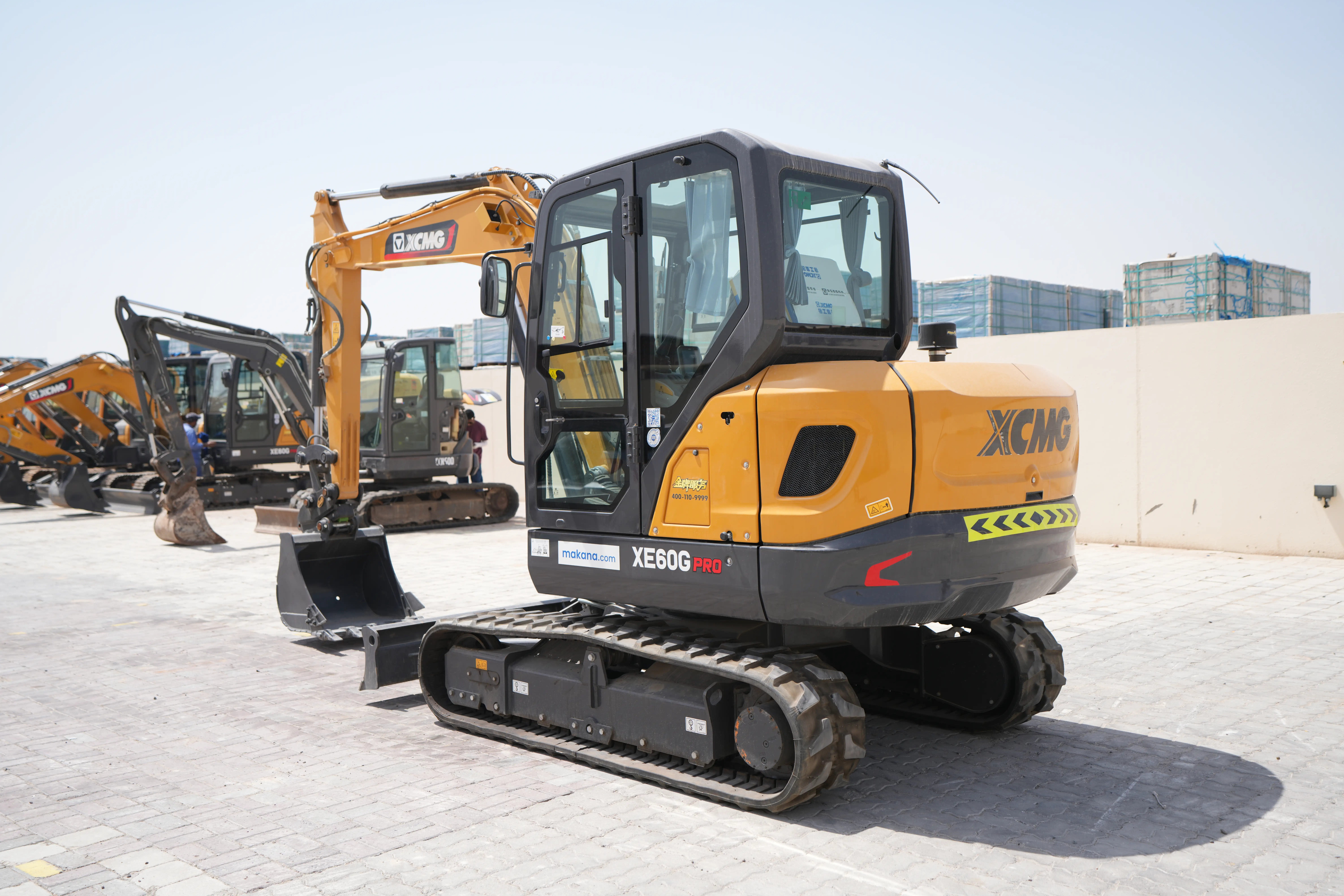 Product-XCMG XE60G Pro mini excavator-exterior