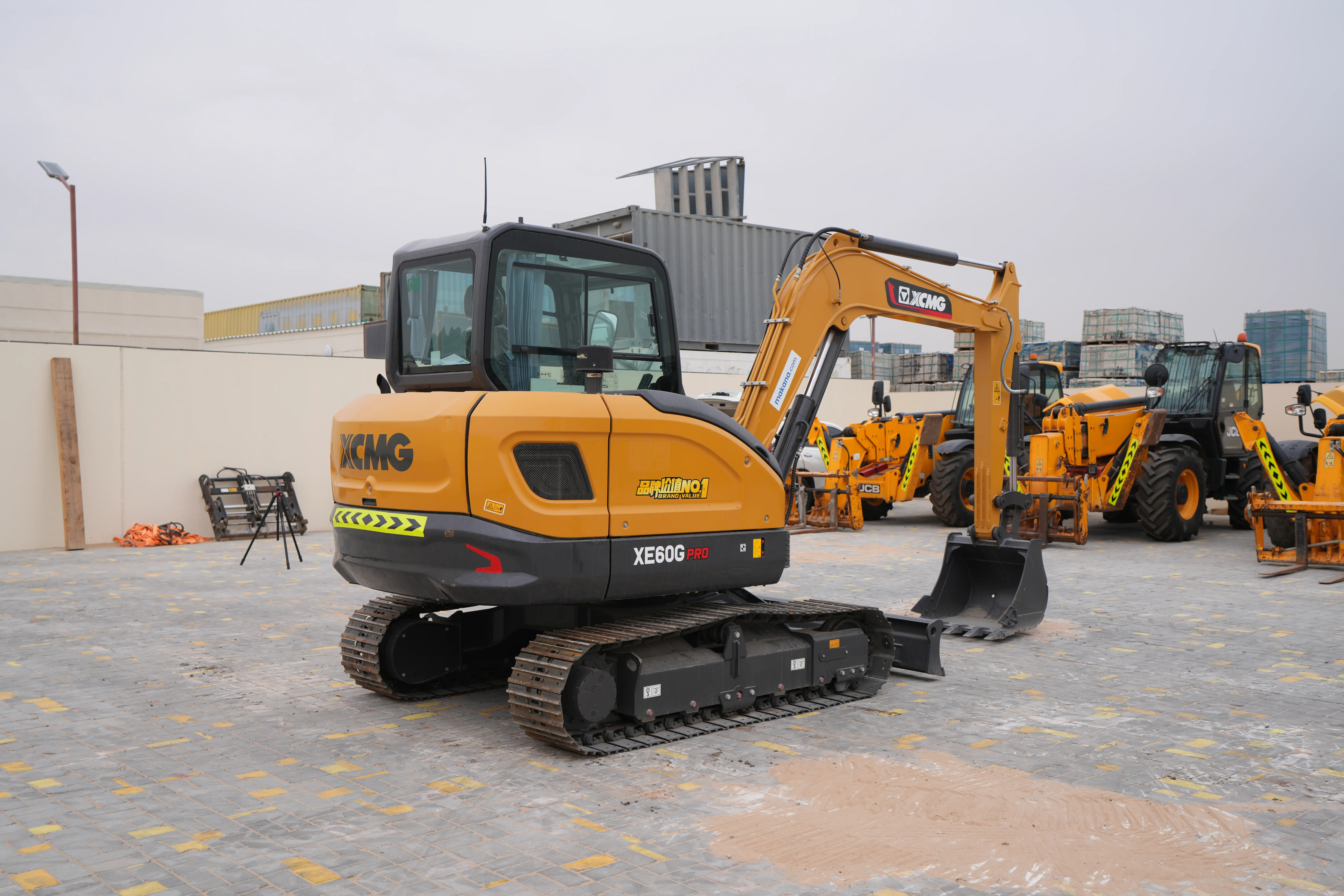 Product-XCMG XE60G Pro mini excavator-exterior