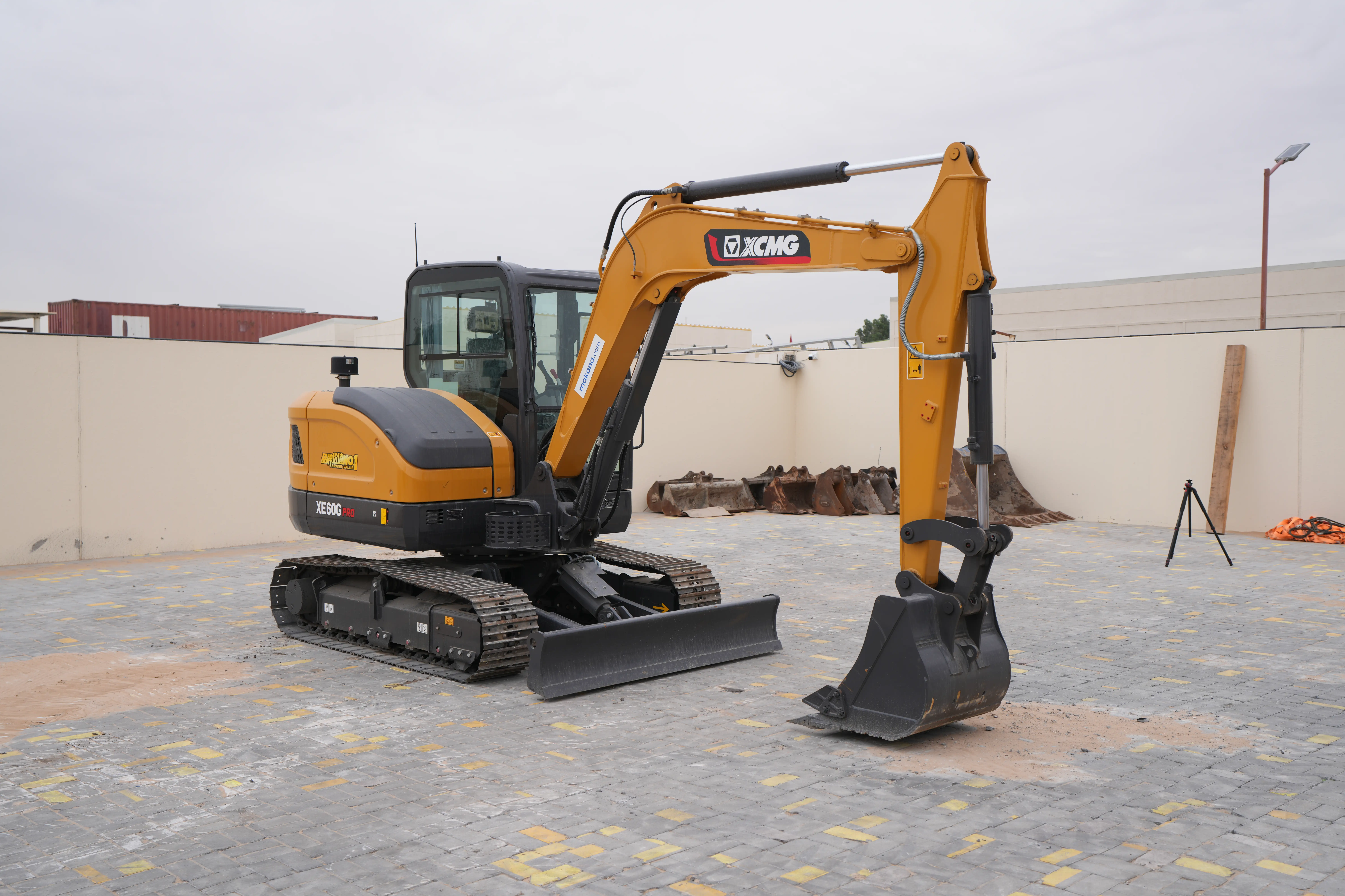 Product-XCMG XE60G Pro mini excavator-exterior
