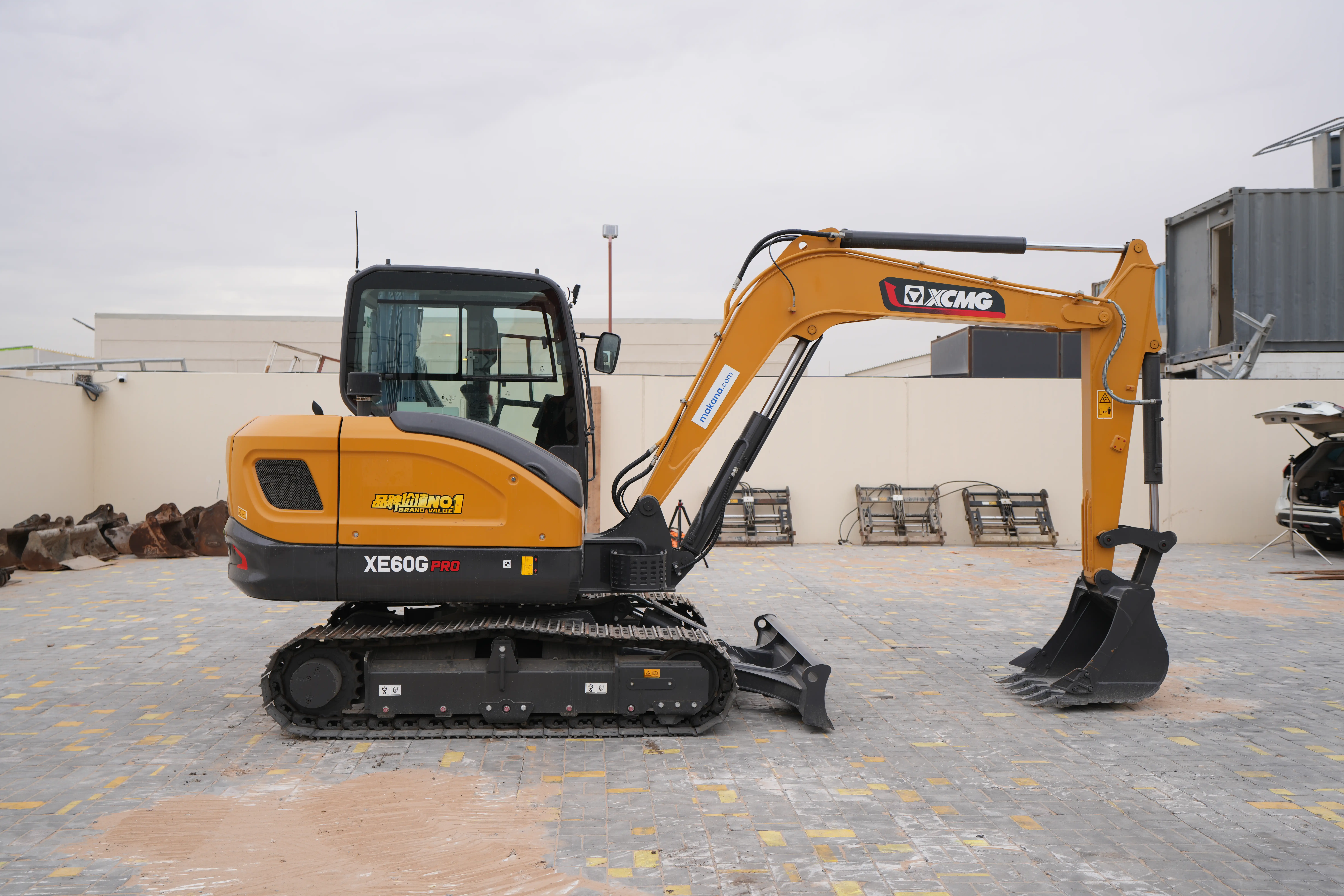 Product-XCMG XE60G Pro mini excavator-exterior