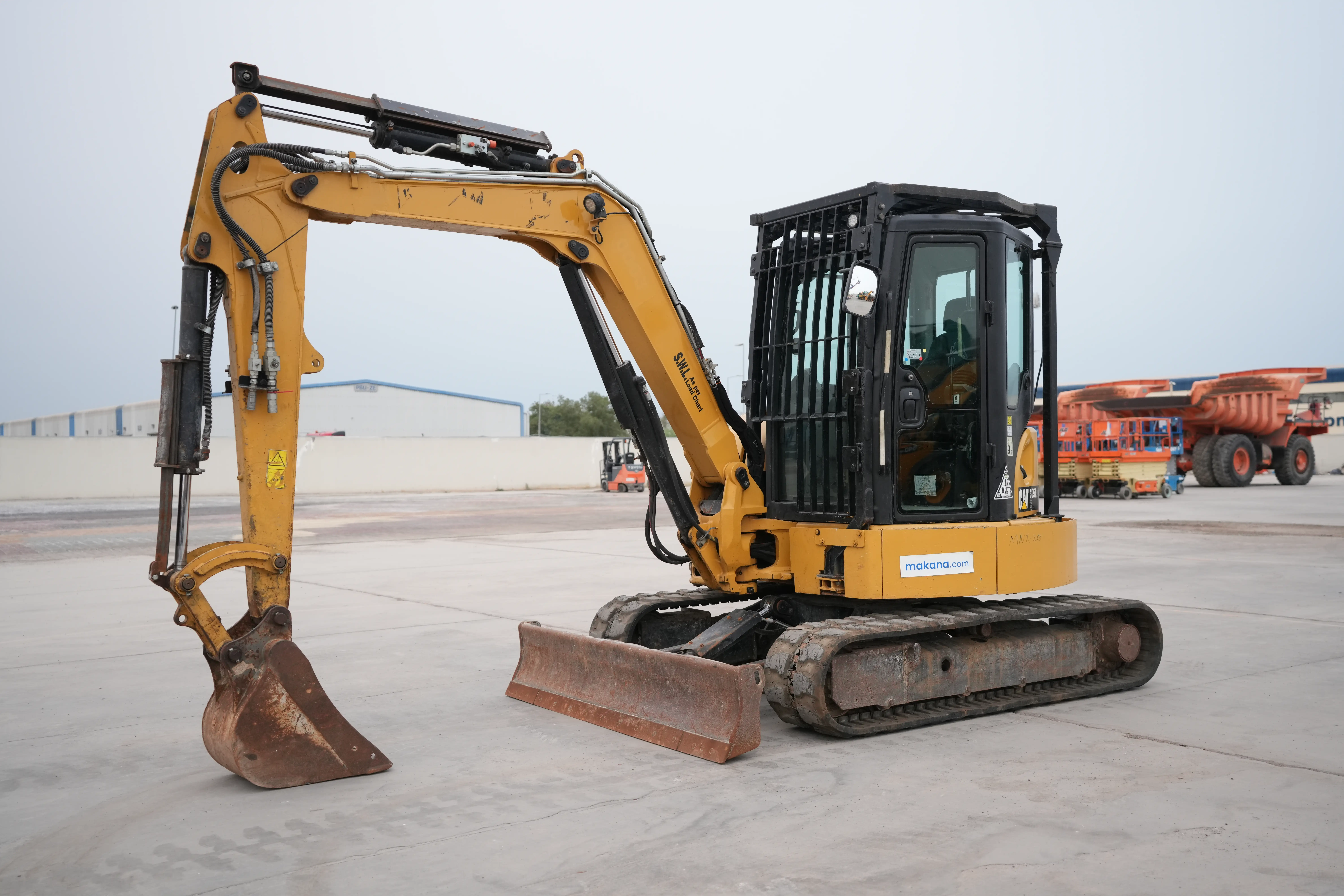 Product-Cat 305E2 mini excavator-exterior