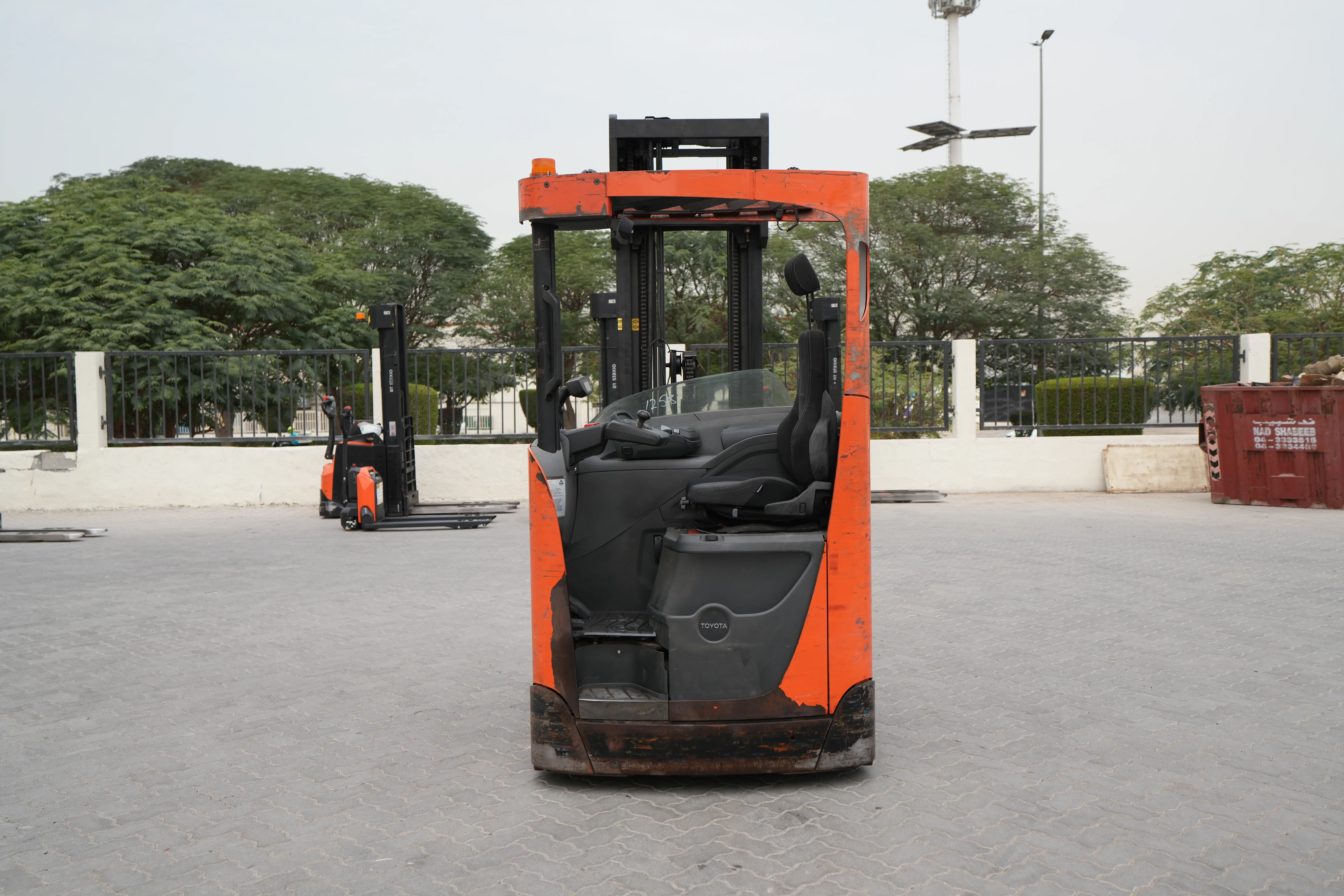 Product-2018 Toyota Reflex RRE160H reach truck-exterior