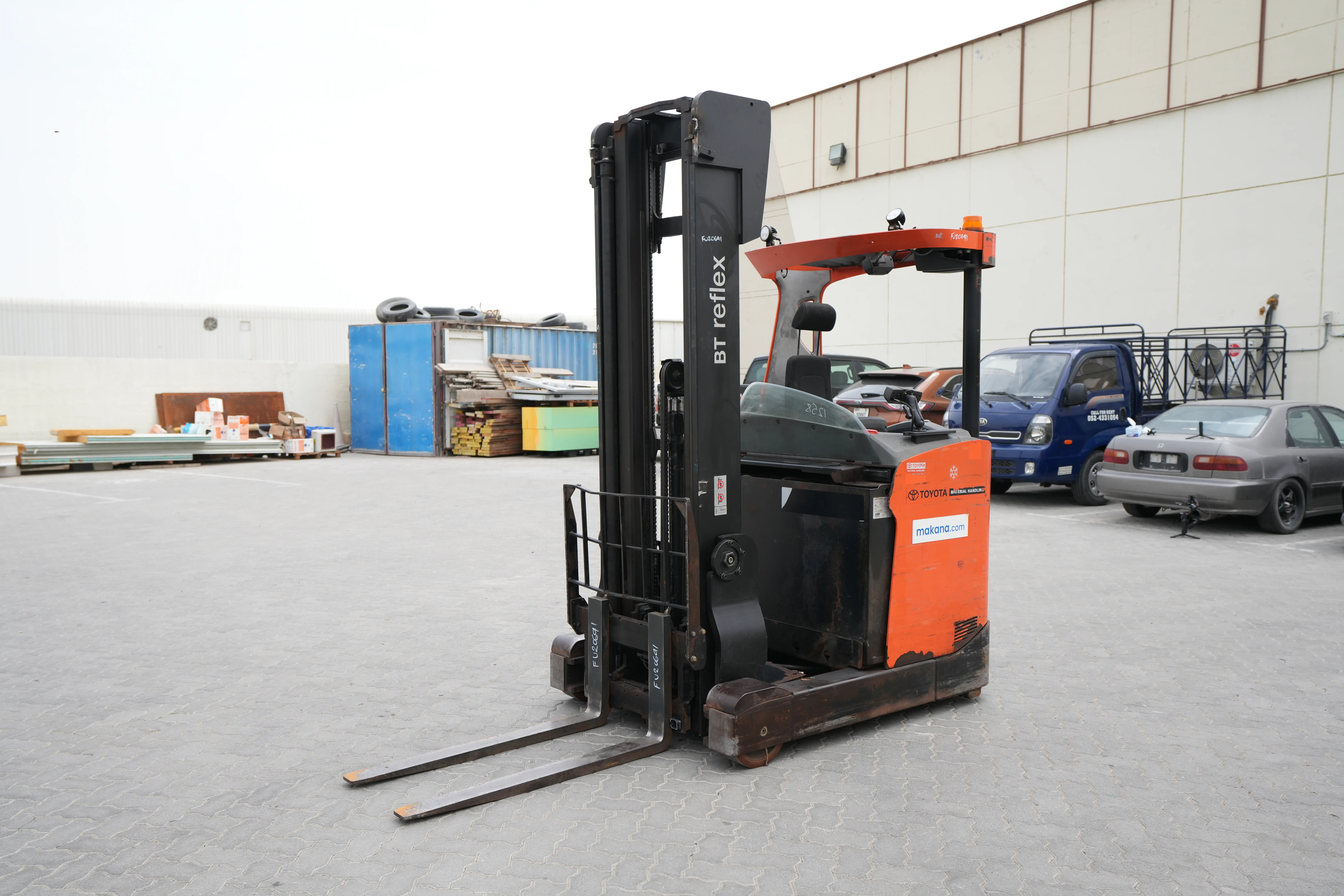 Product-2018 Toyota Reflex RRE160H reach truck-exterior