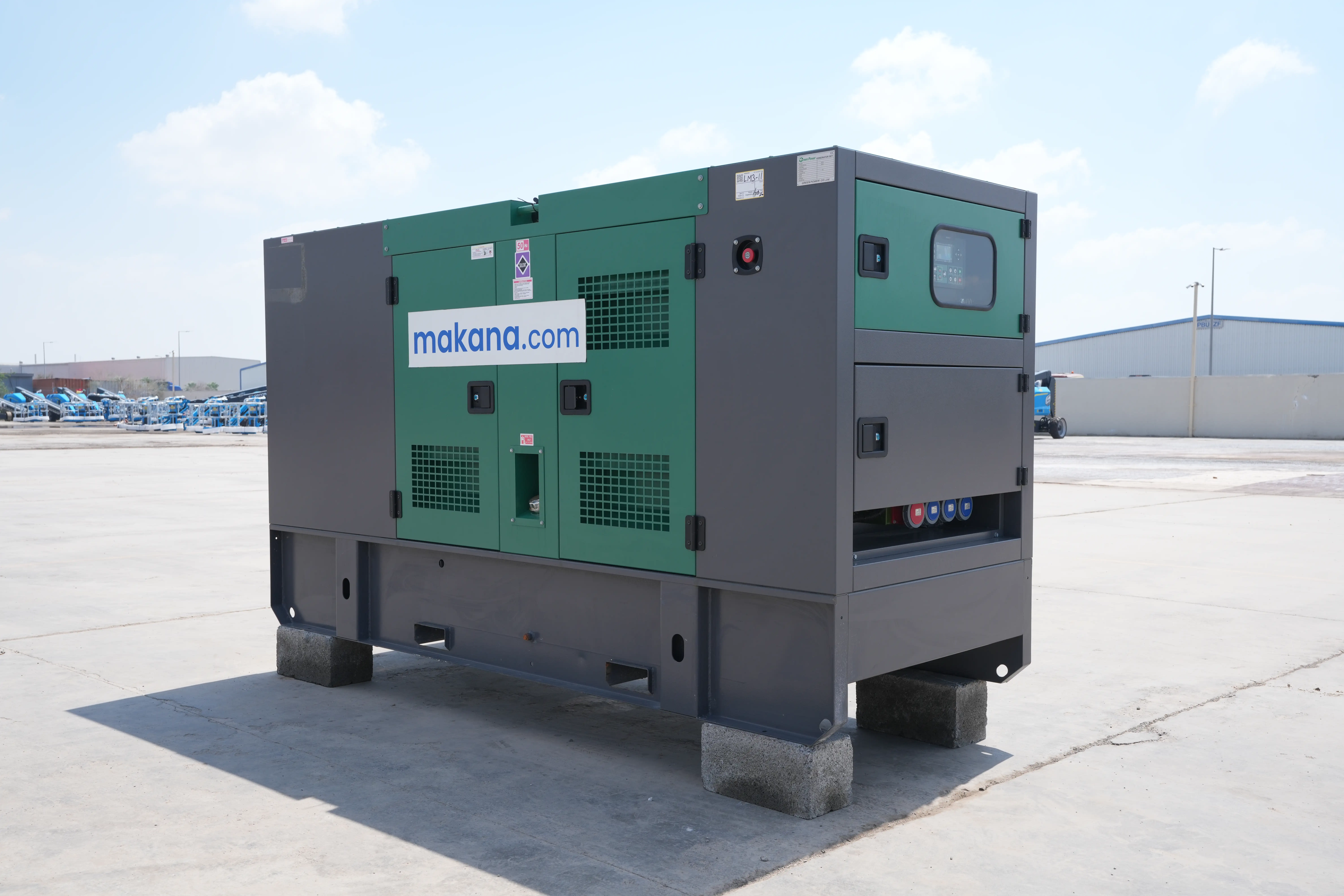 Product-Green Power GP180 stationary generator-exterior