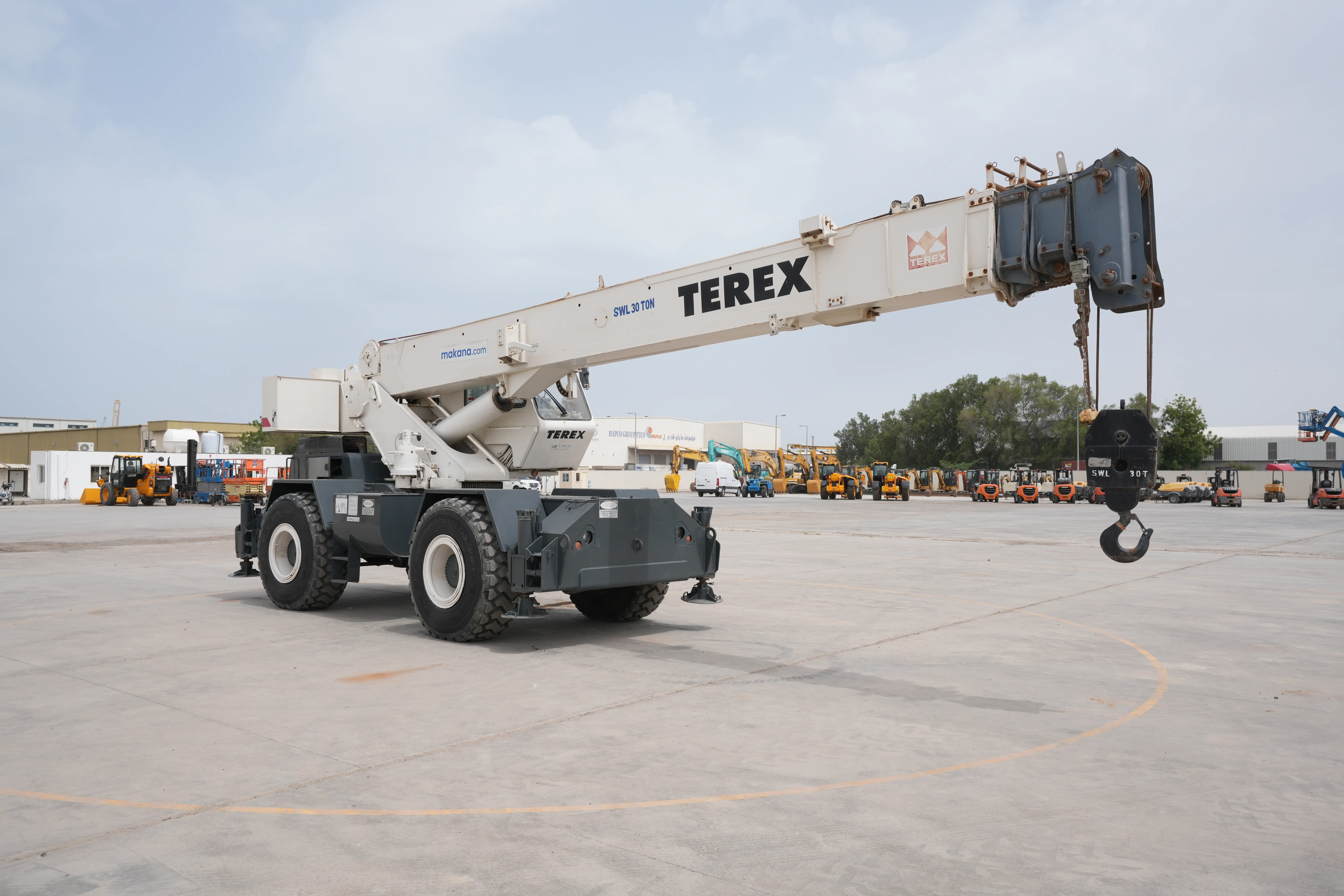 Product-Terex RT230 rough terrain crane-exterior