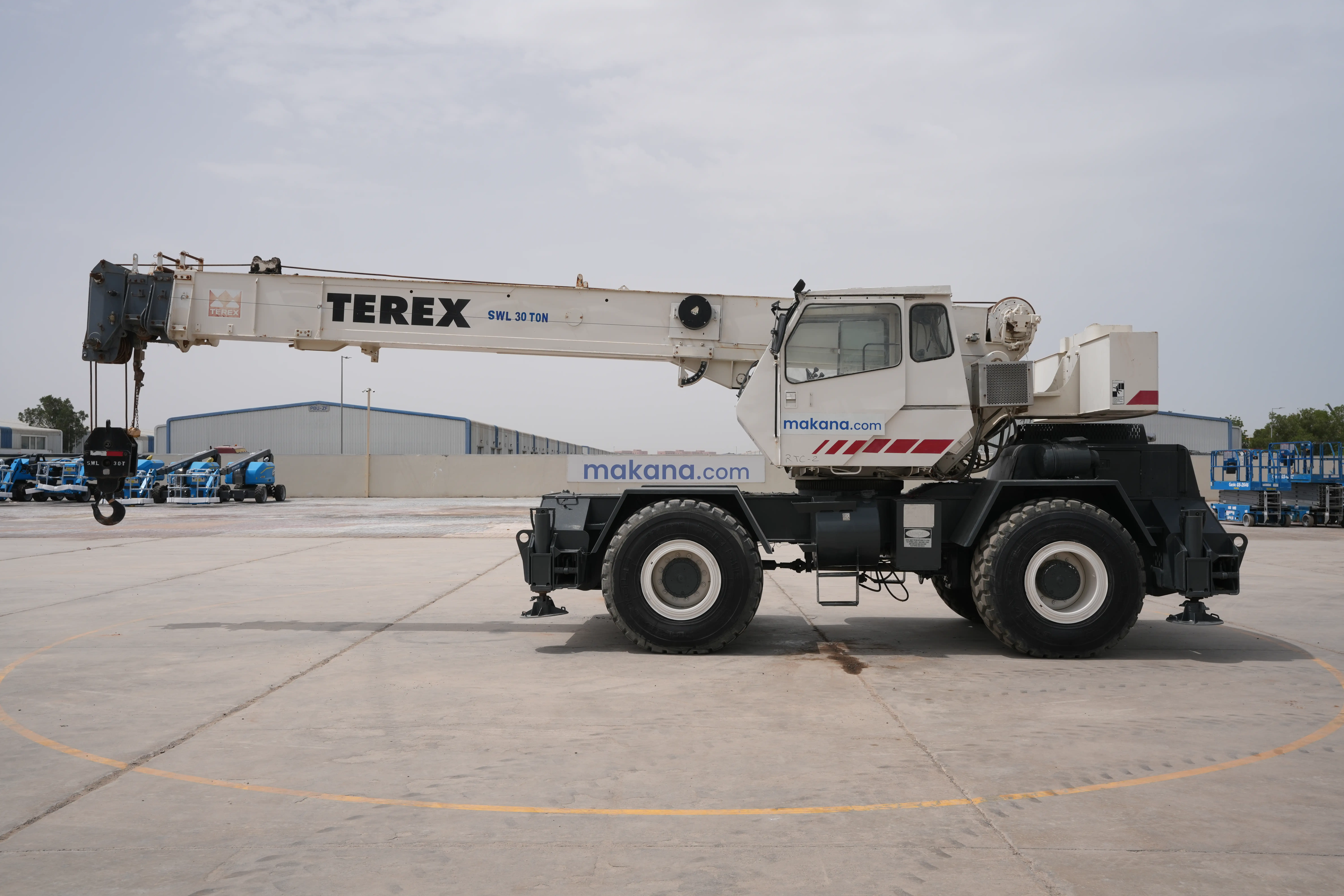 Product-Terex RT230 rough terrain crane-exterior