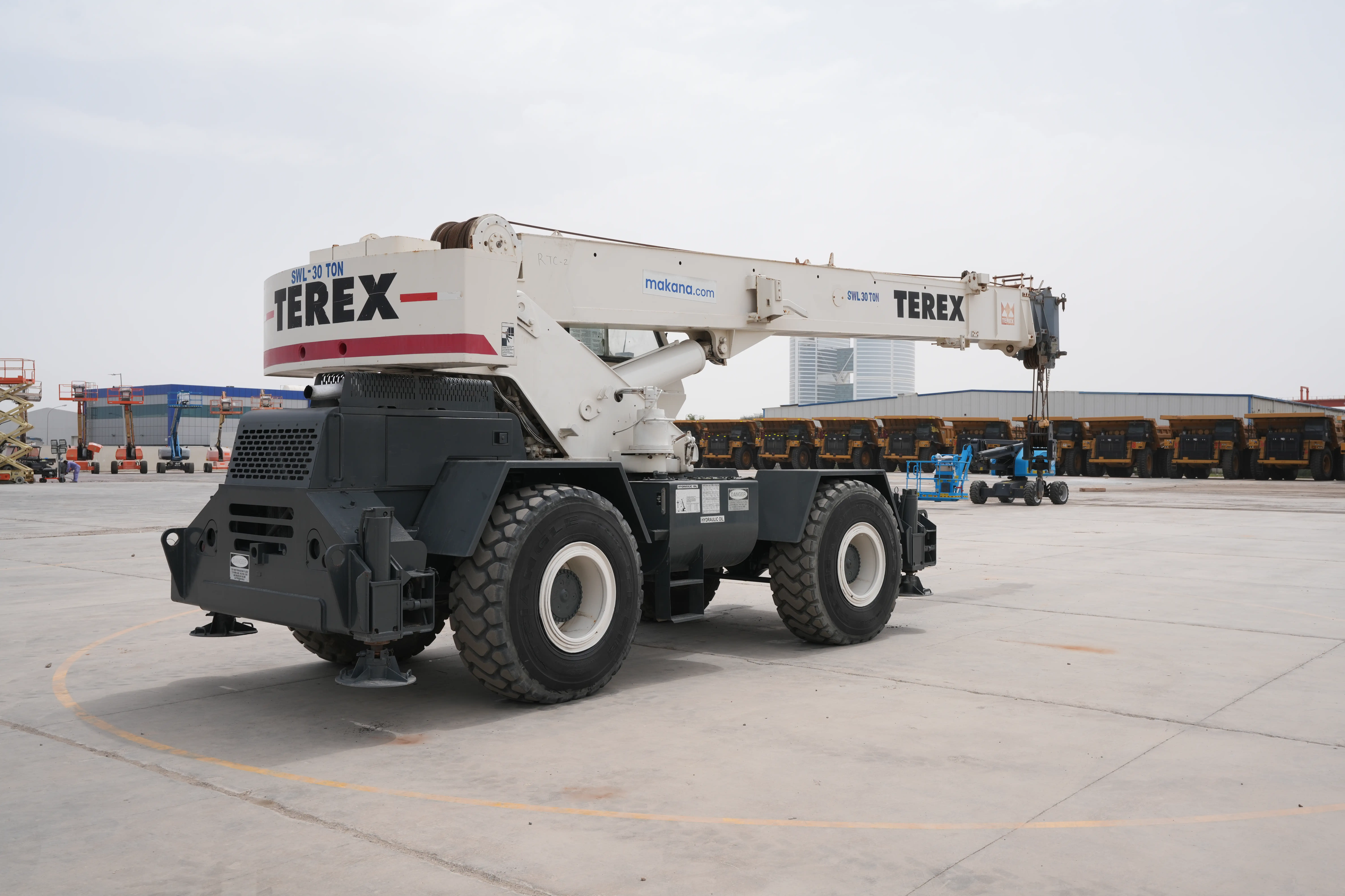 Product-Terex RT230 rough terrain crane-exterior