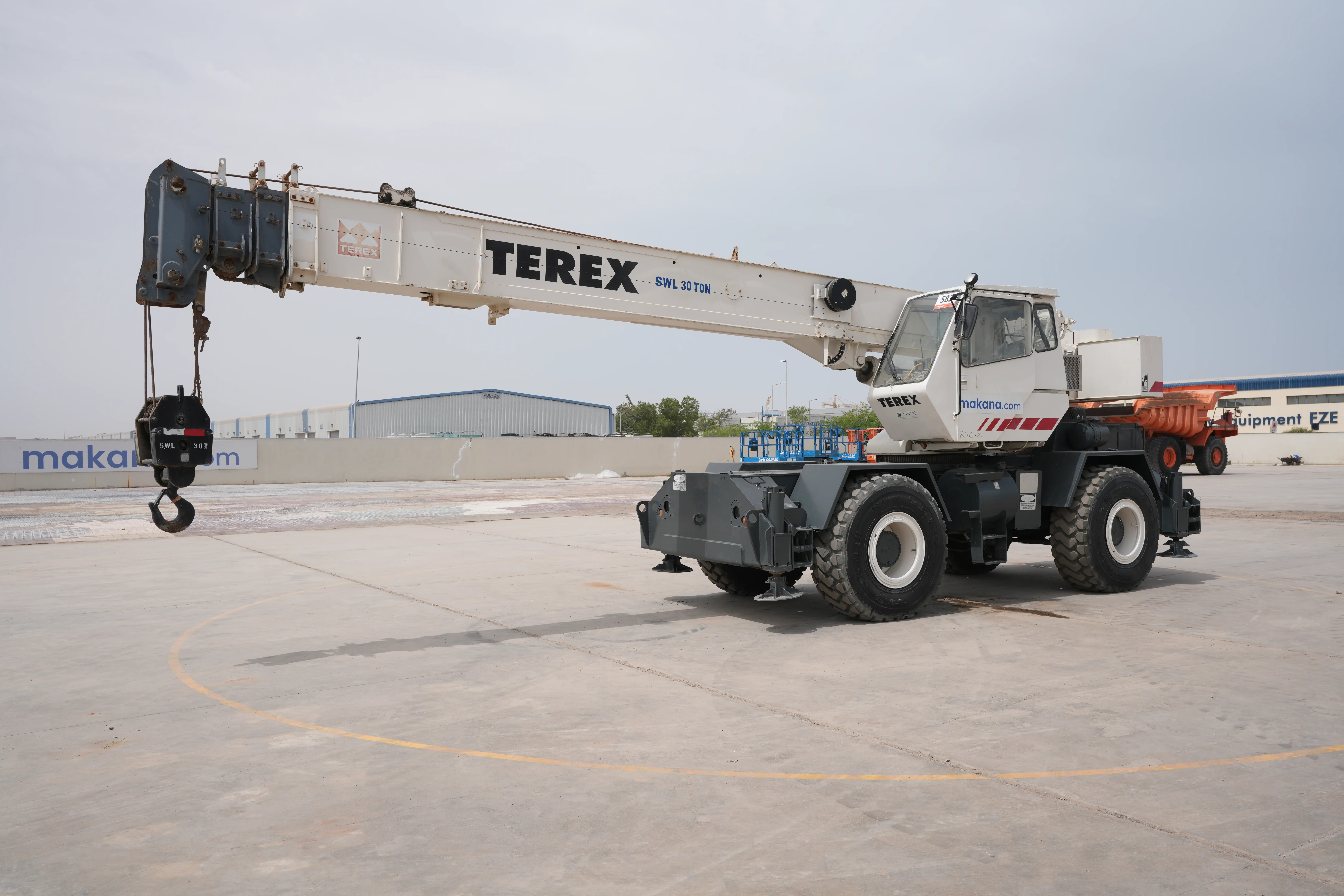 Product-Terex RT230 rough terrain crane-exterior
