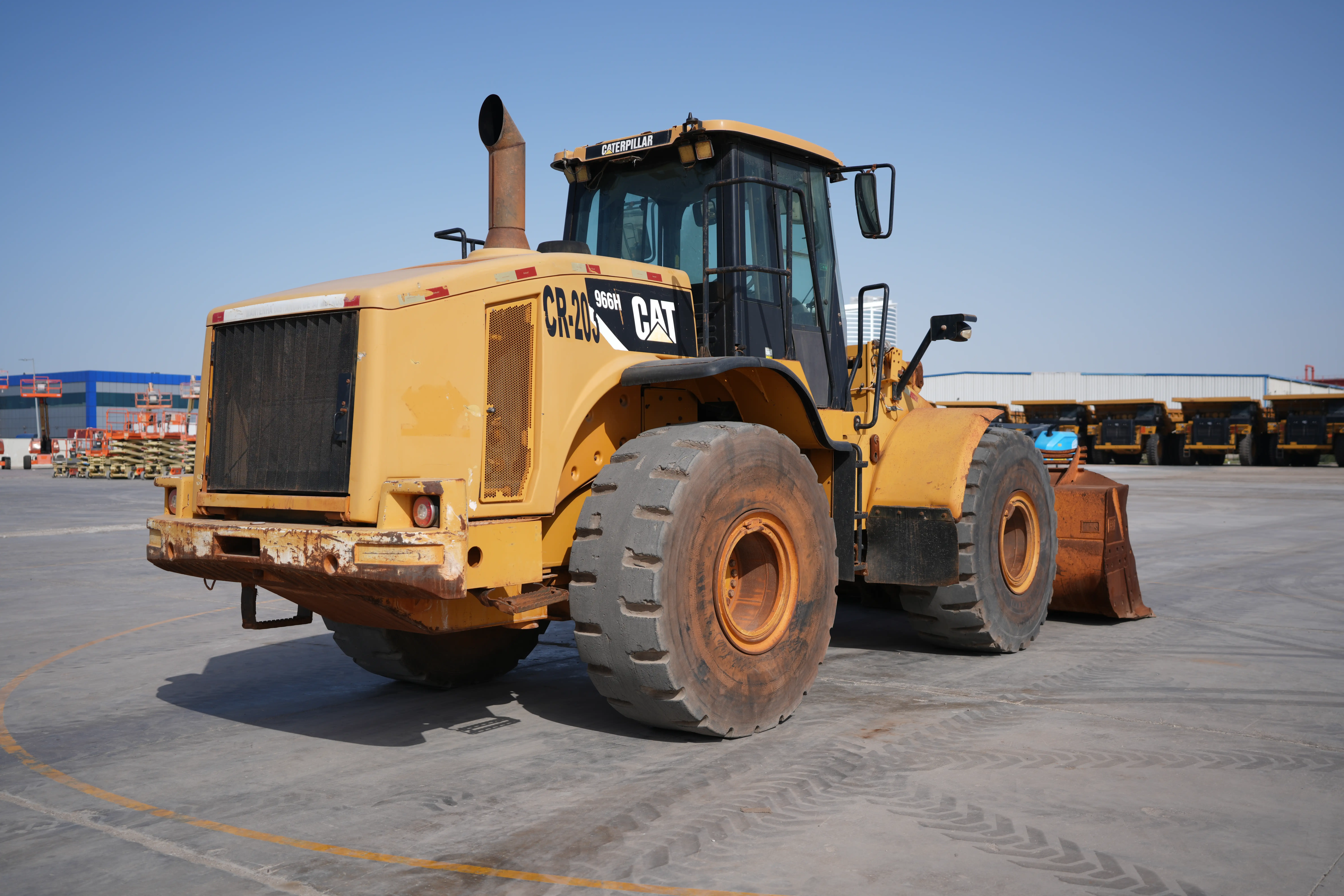 Product-Cat 966H wheel loader-exterior