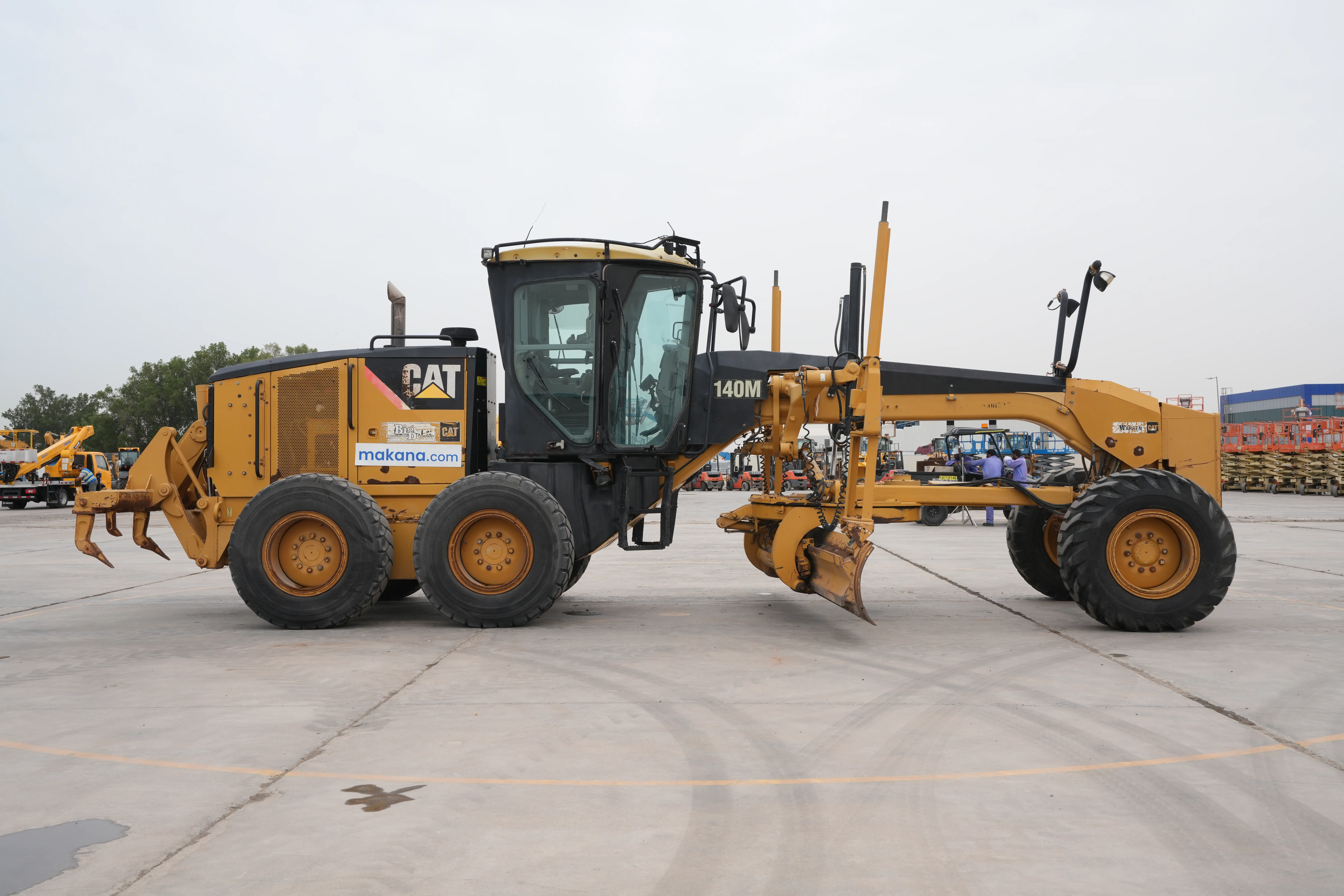 Product-Cat 140M motor grader-exterior