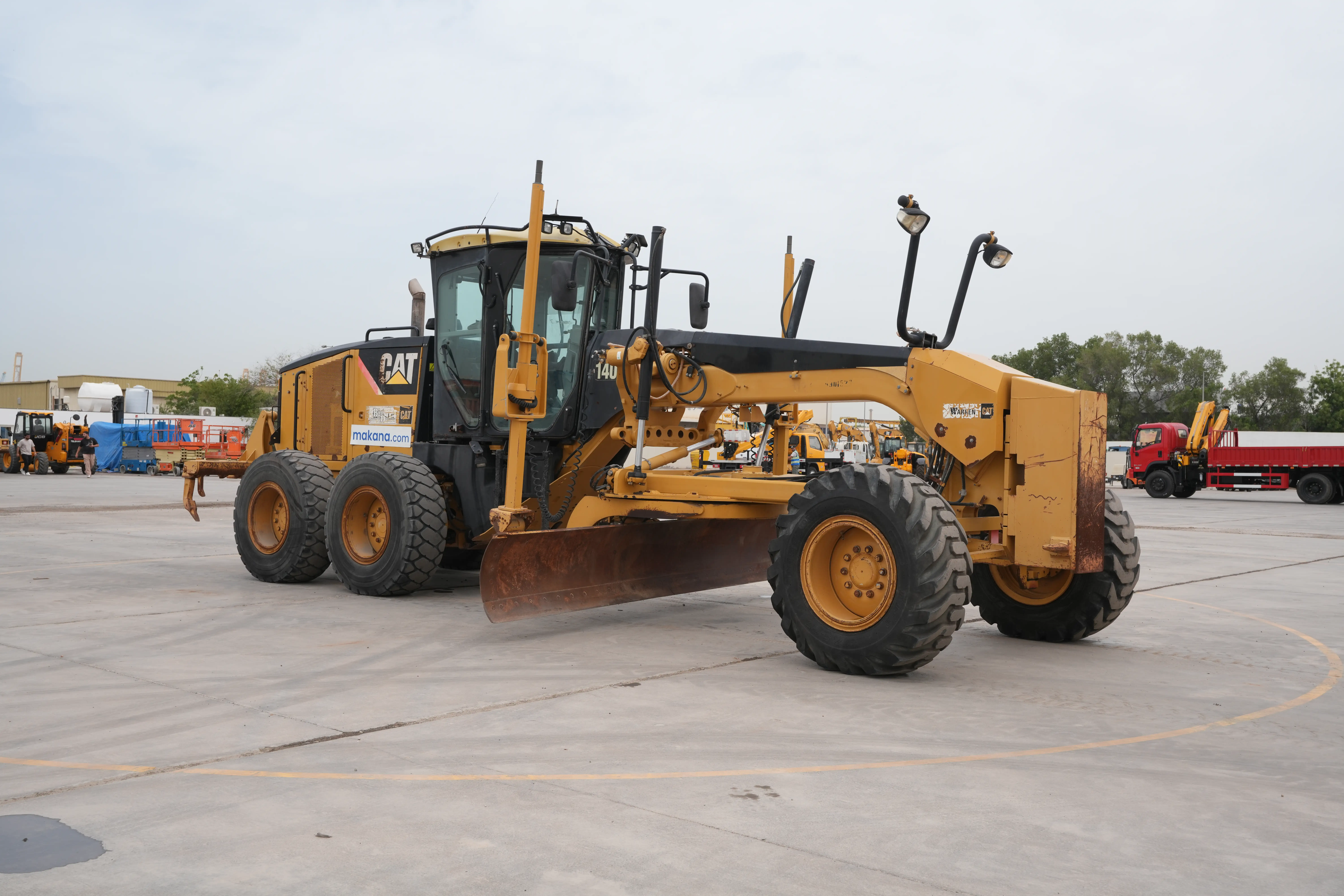 Product-Cat 140M motor grader-exterior