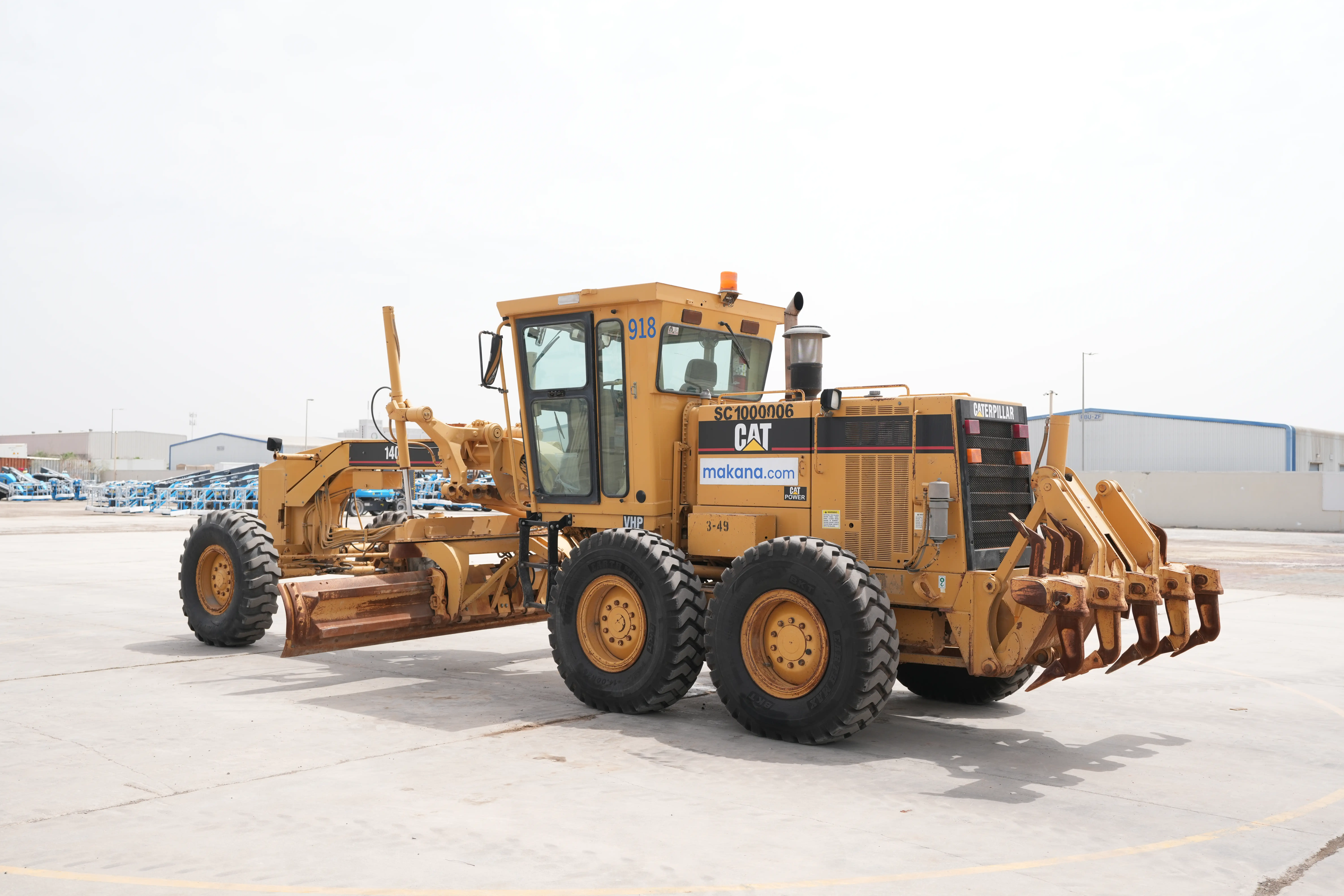 Product-Cat 140H motor grader-exterior