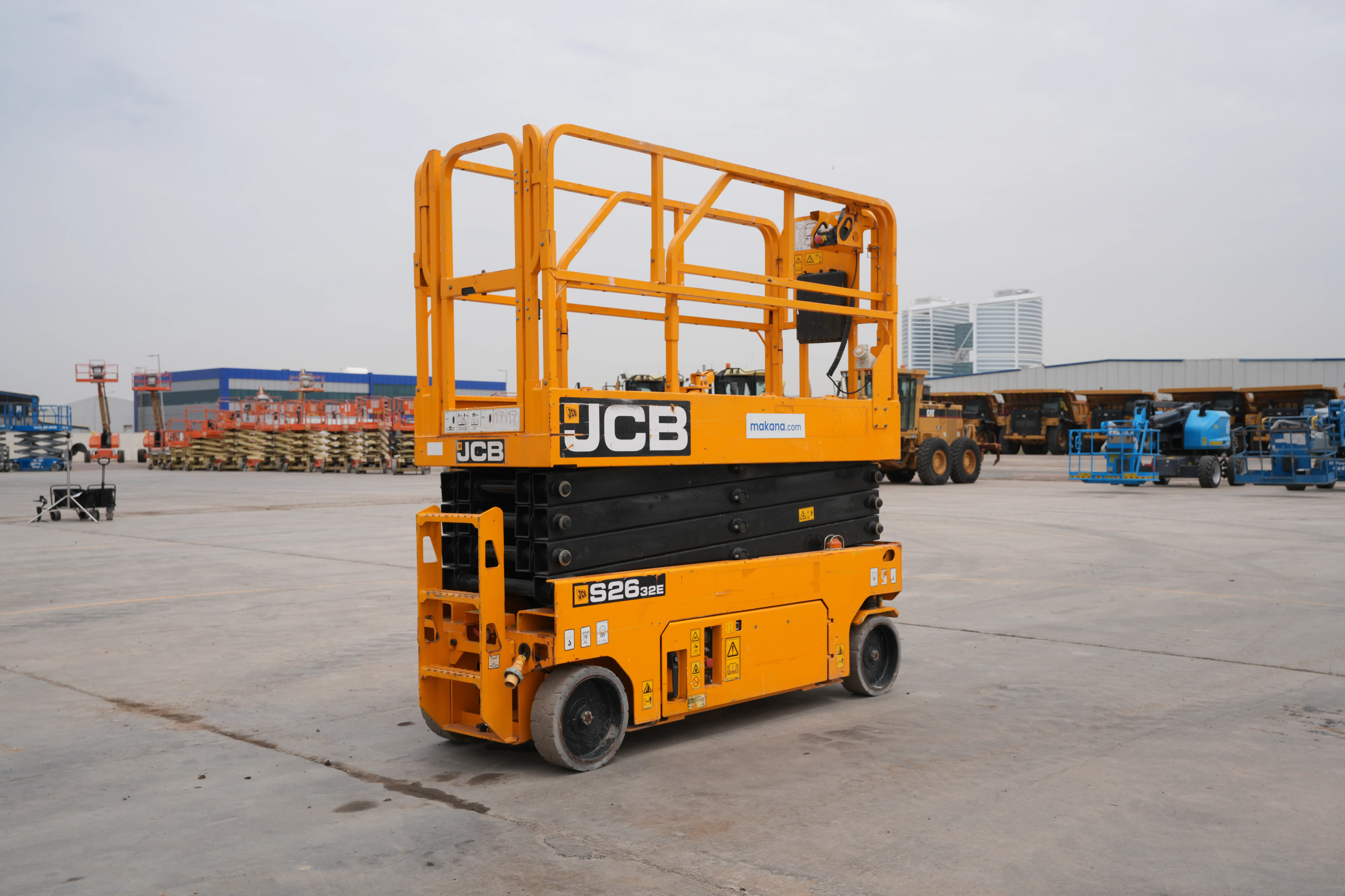 Product-JCB S2632E electric scissor lift-exterior