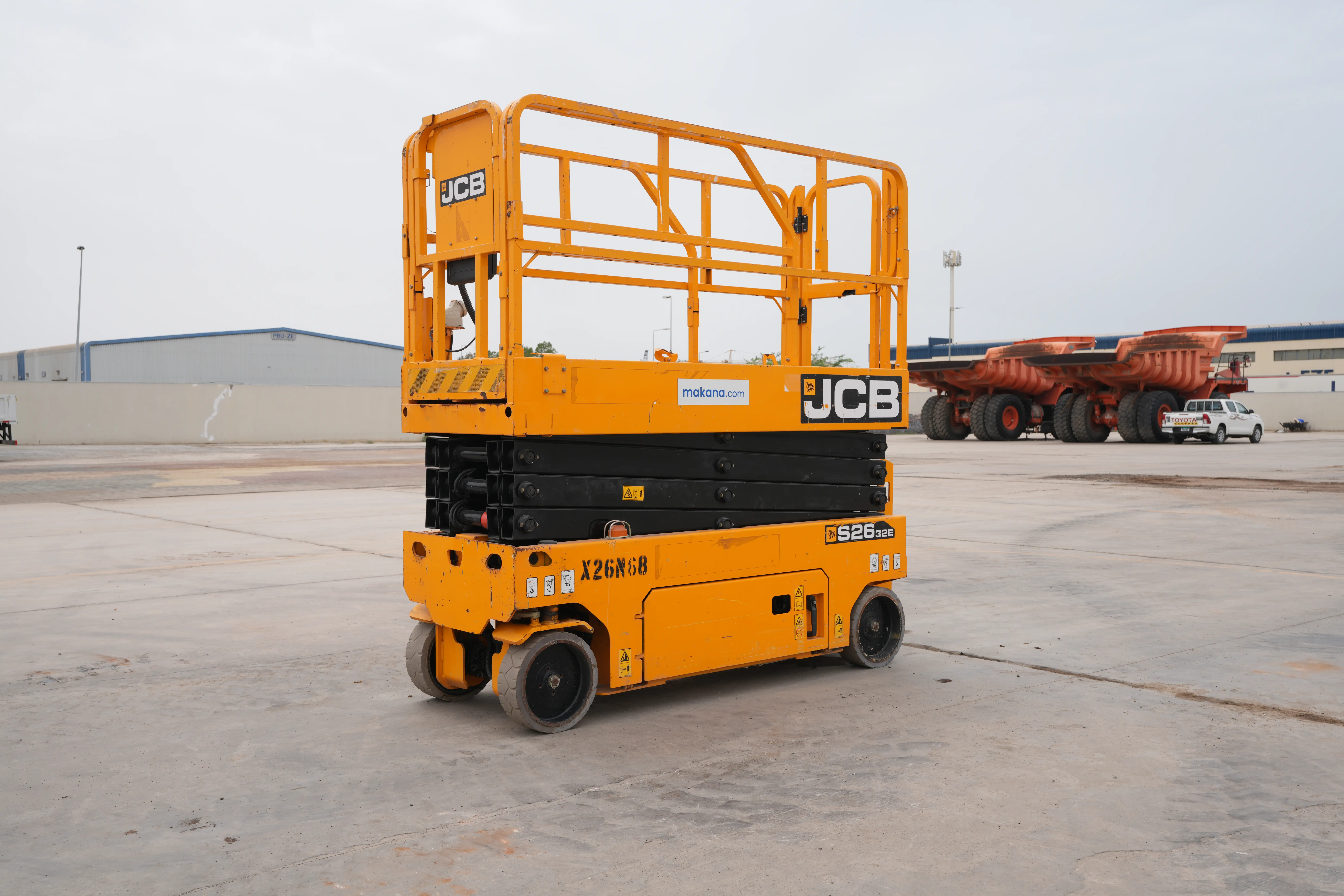 Product-JCB S2632E electric scissor lift-exterior
