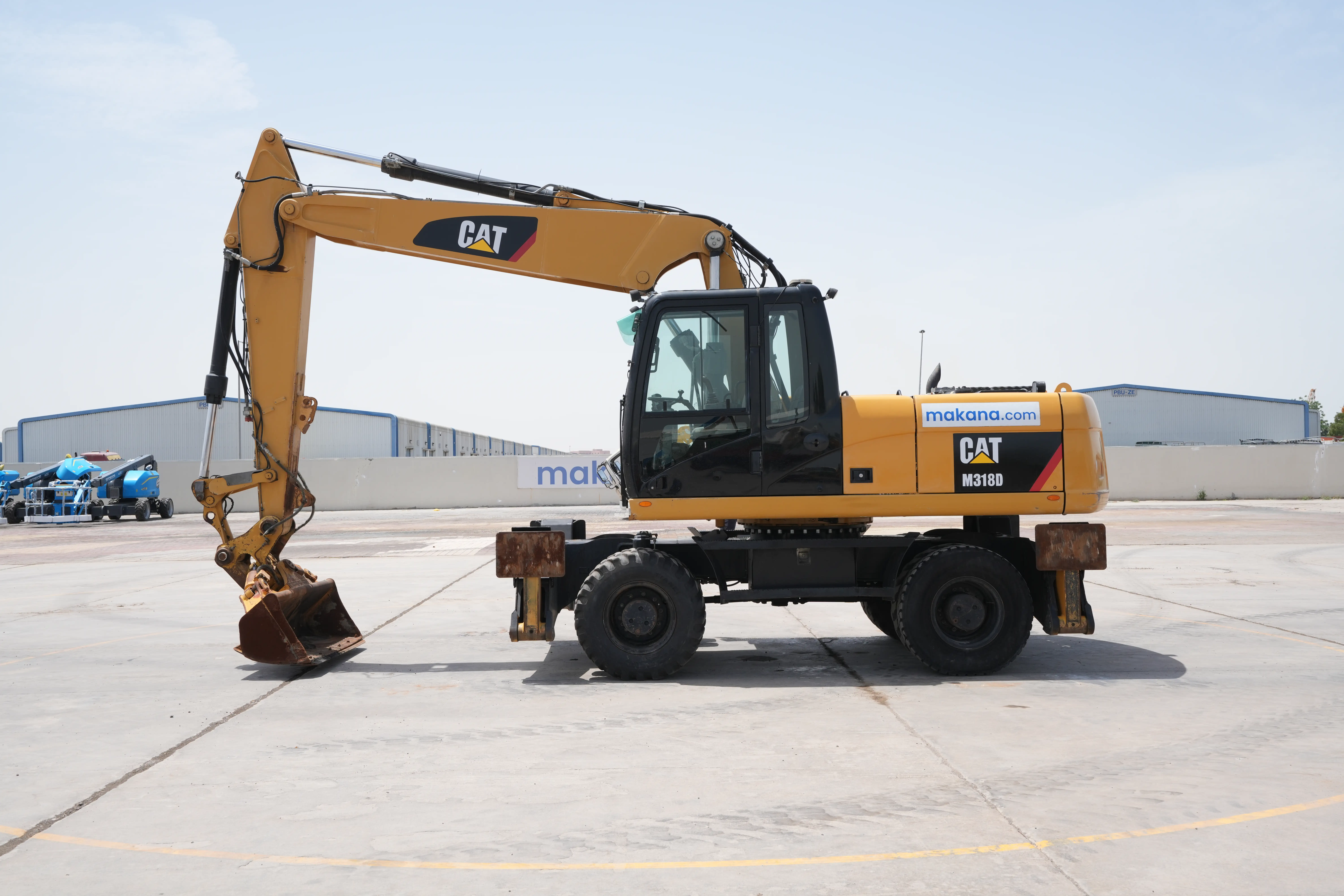 Product-Cat M318D wheel excavator-exterior