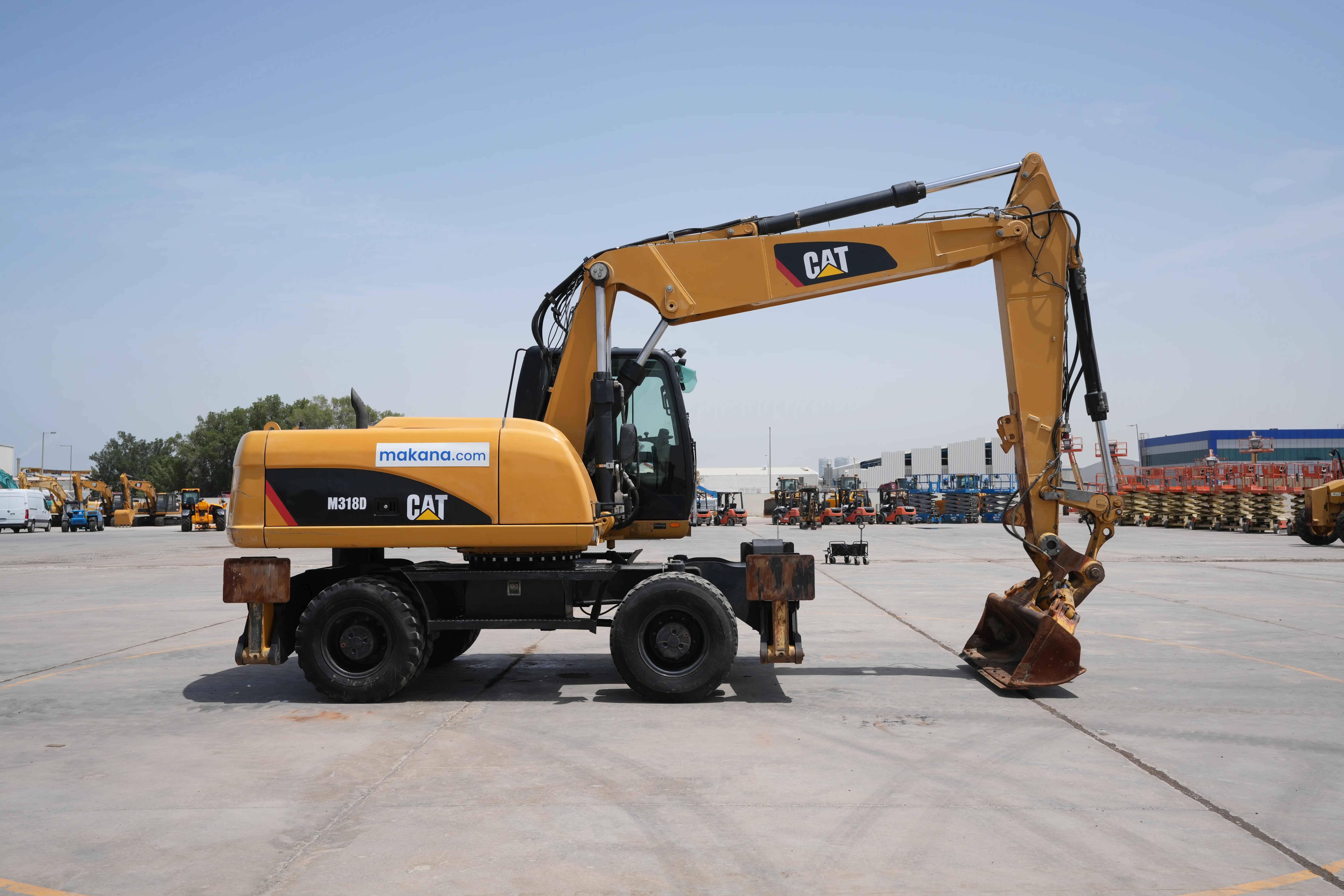 Product-Cat M318D wheel excavator-exterior