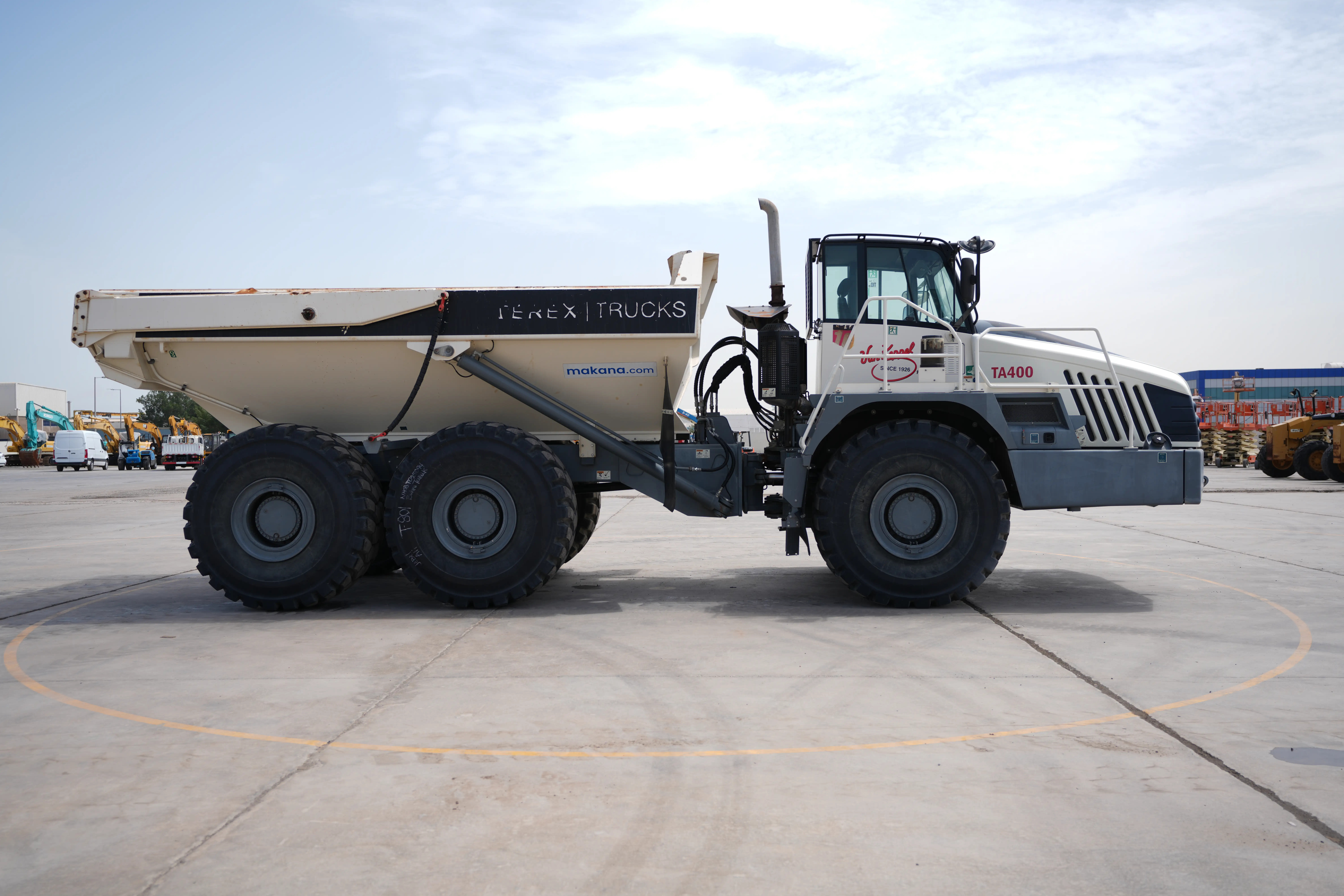 Product-Terex TA400 articulated dump truck-exterior