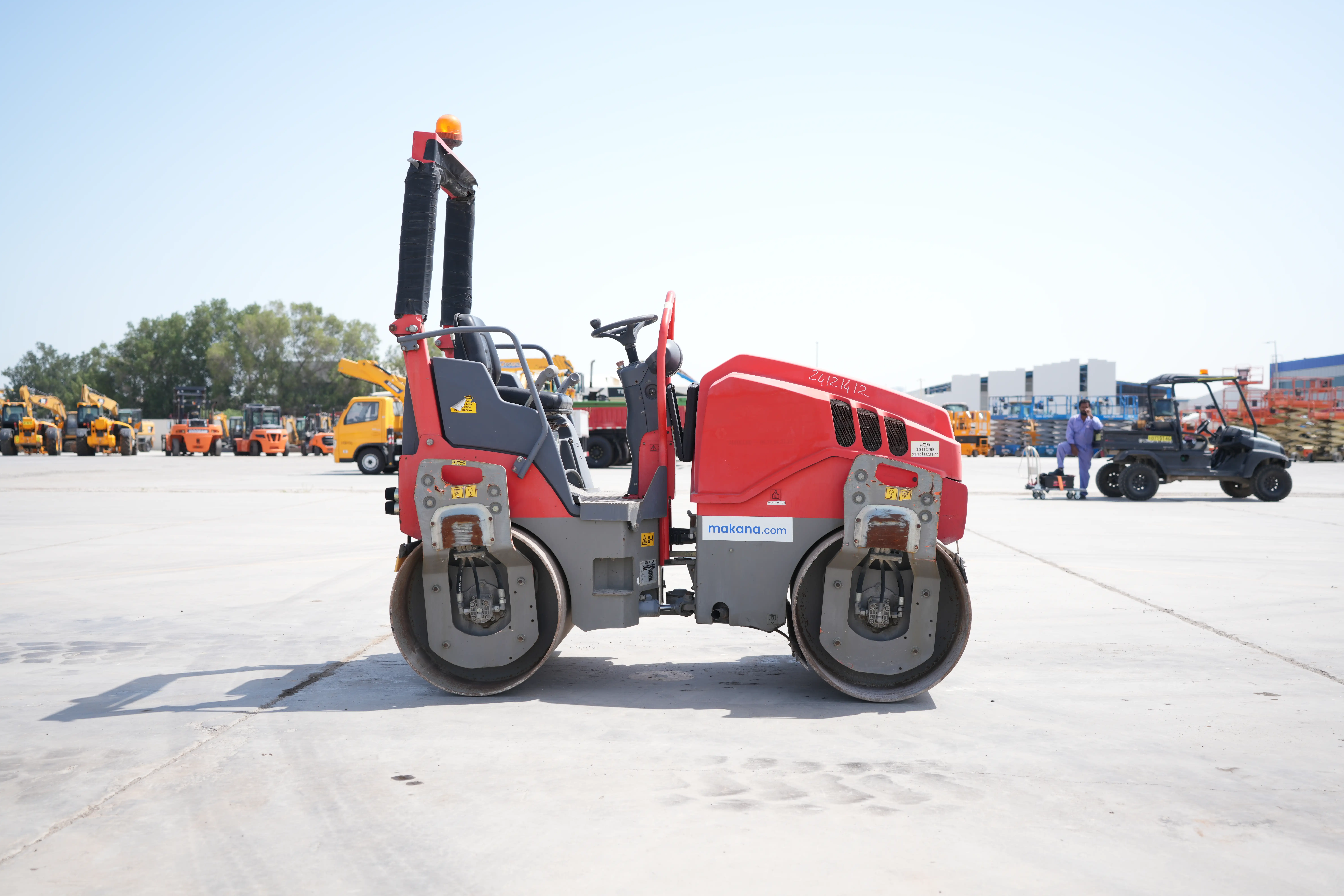 Product-Hamm HD 12 VV tandem roller-exterior