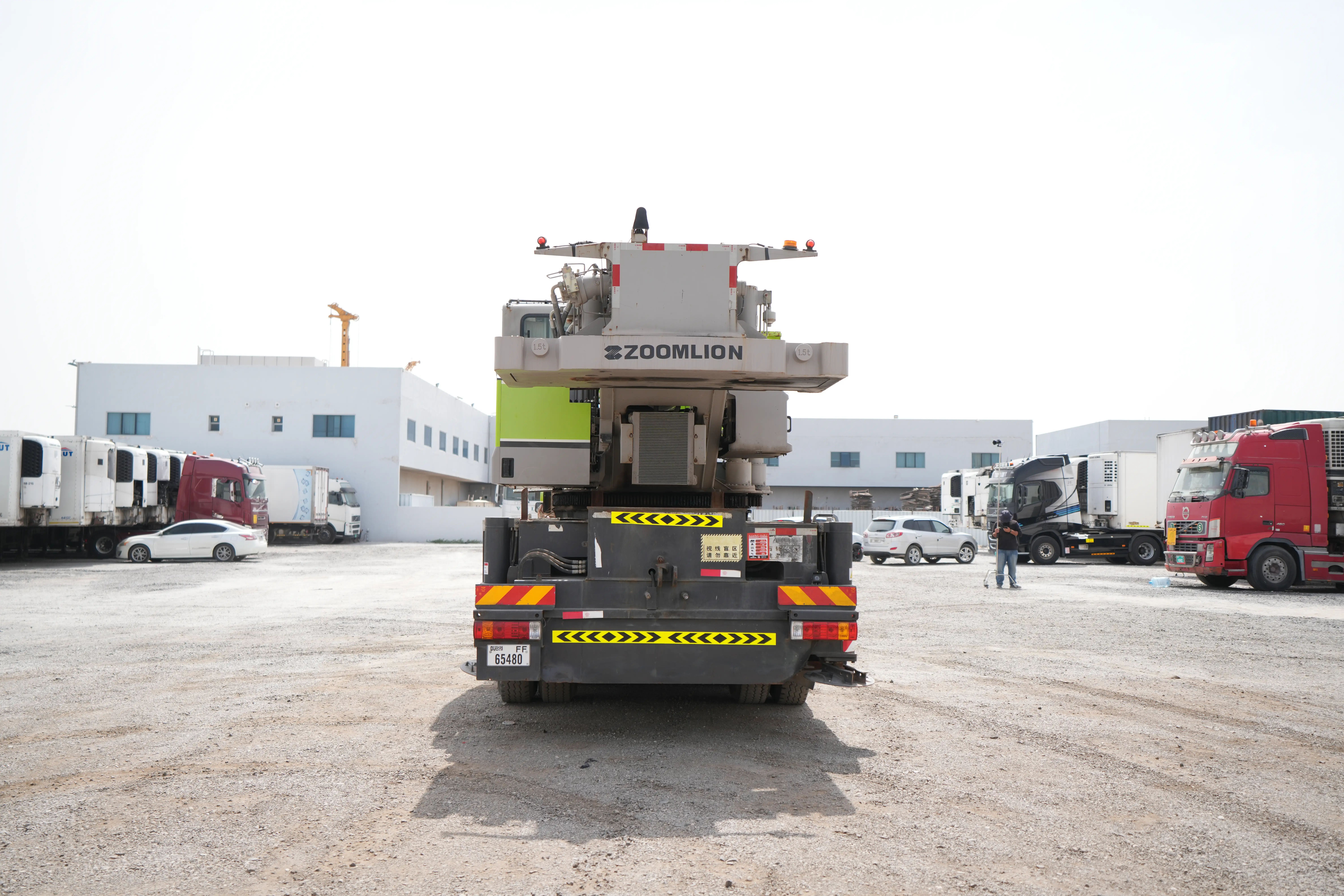 Product-Zoomlion ZTC 800V truck crane-exterior