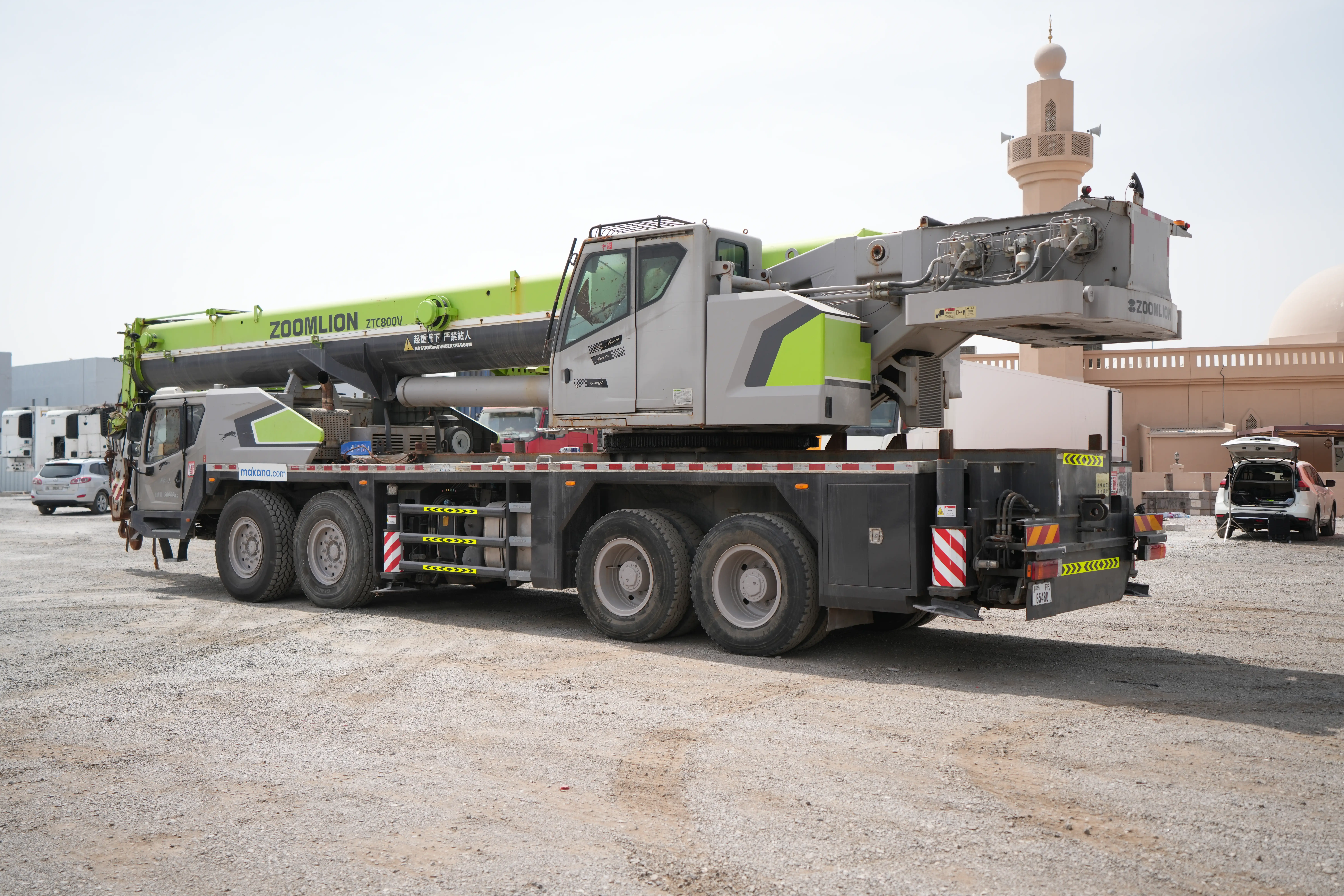 Product-Zoomlion ZTC 800V truck crane-exterior