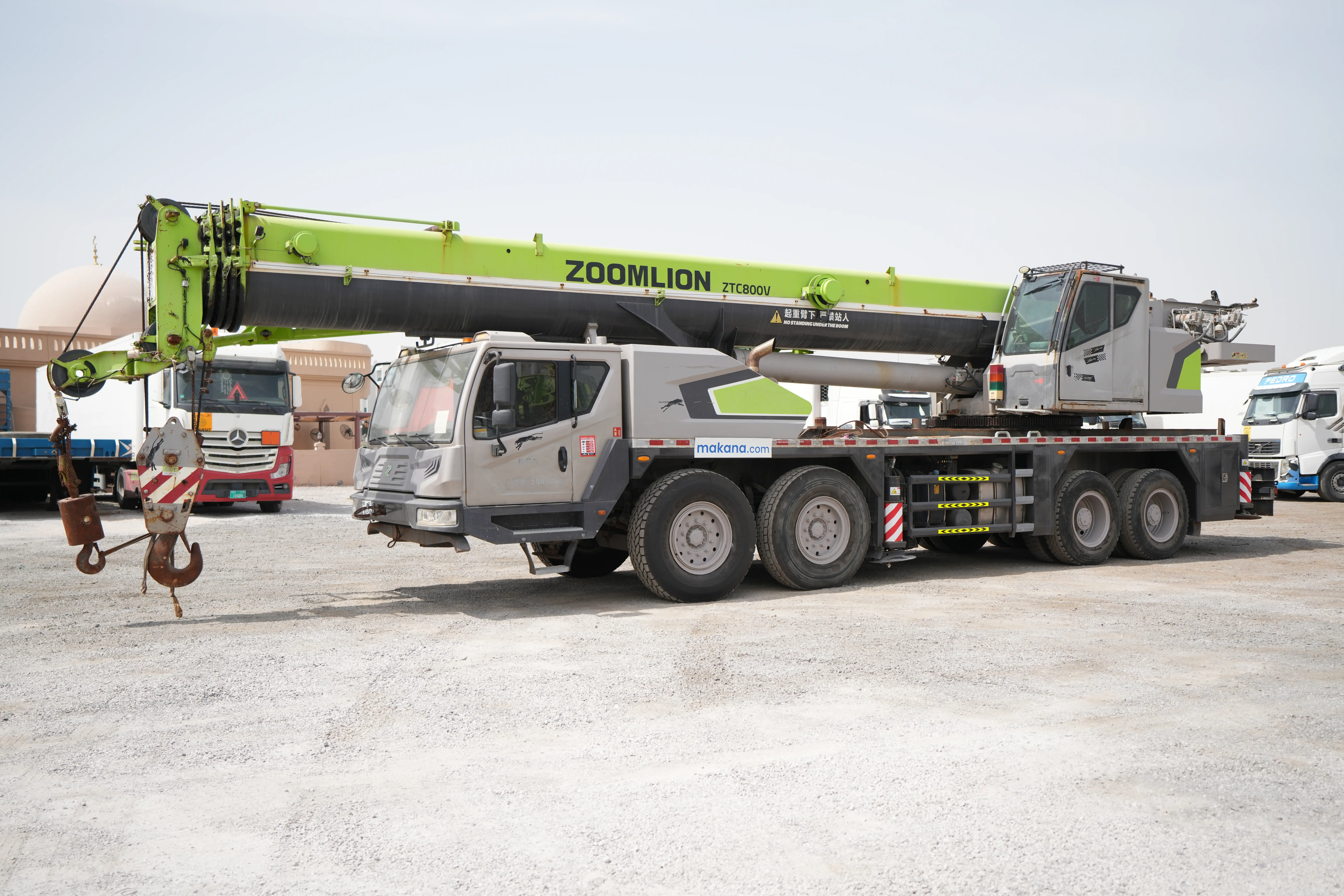 Product-Zoomlion ZTC 800V truck crane-exterior