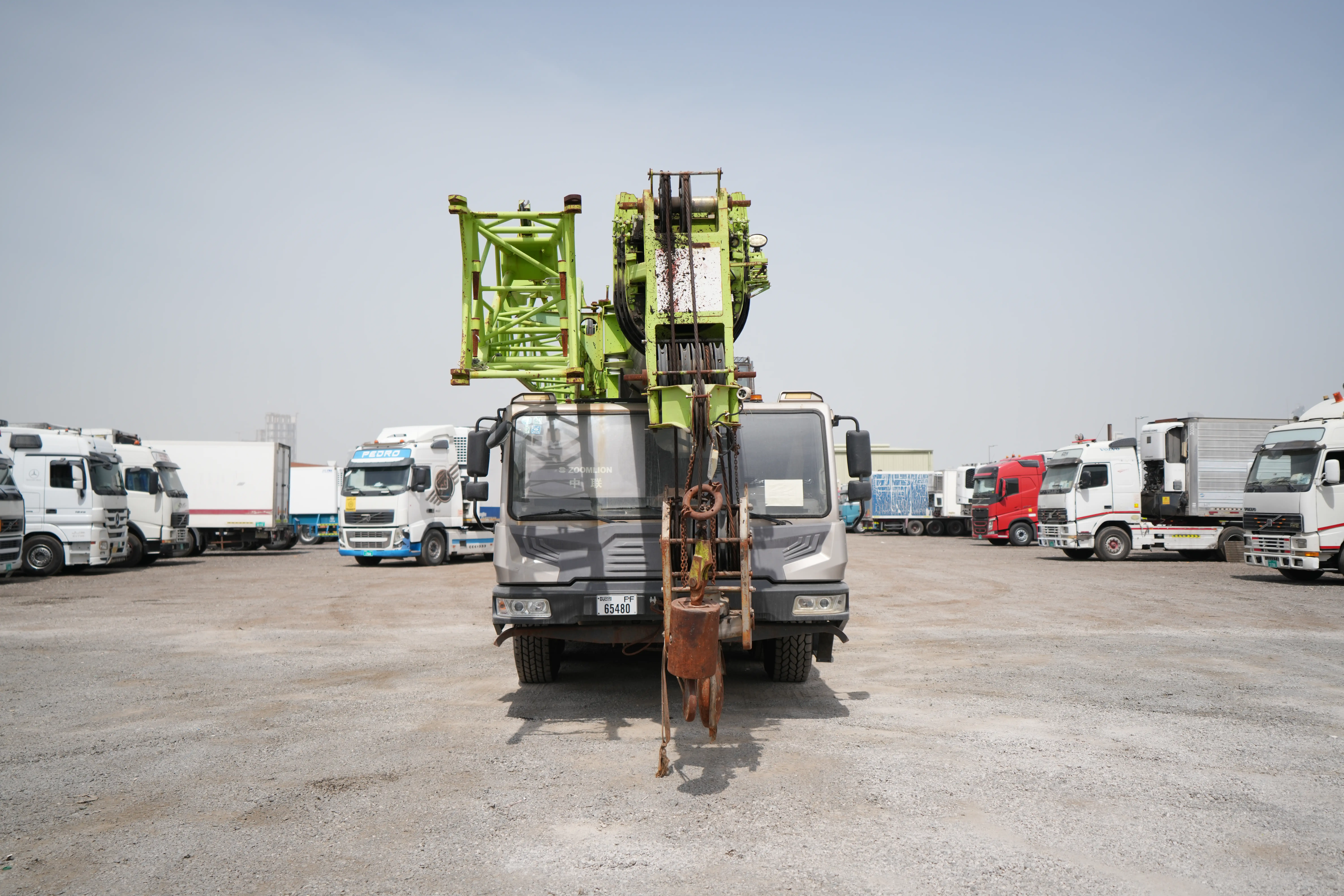 Product-Zoomlion ZTC 800V truck crane-exterior