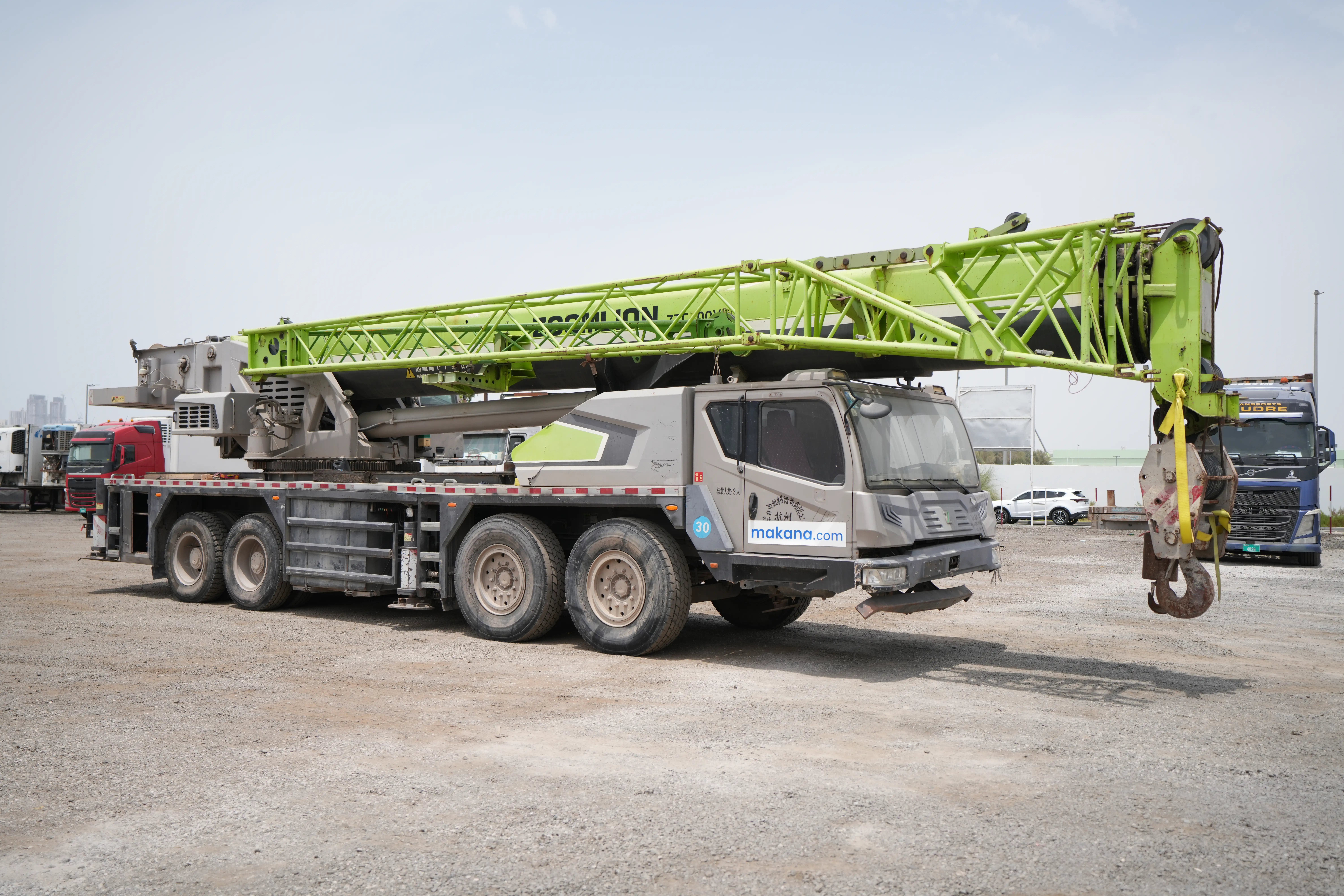 Product-Zoomlion ZTC 800V truck crane-exterior