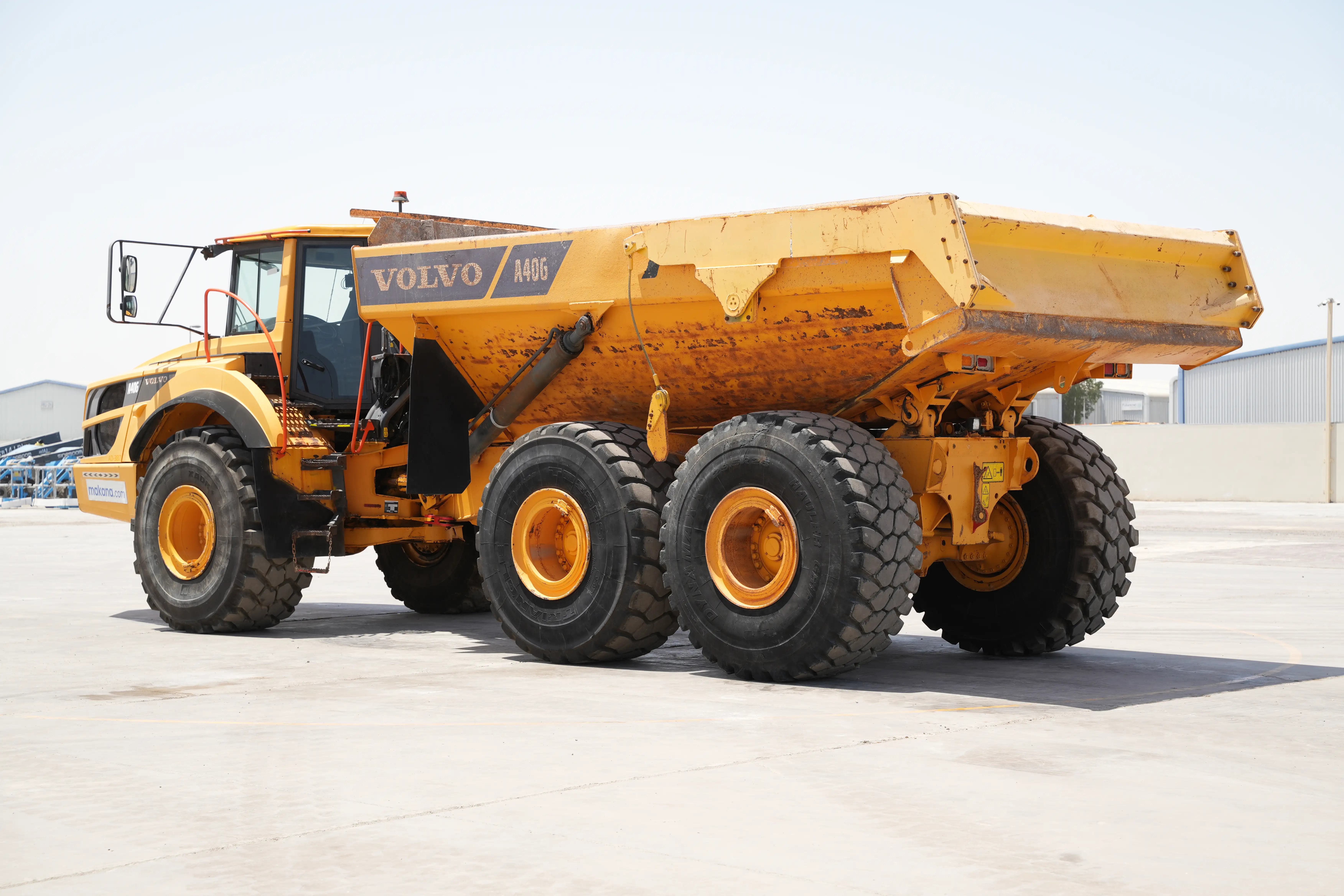 Product-Volvo A40G articulated dump truck-exterior