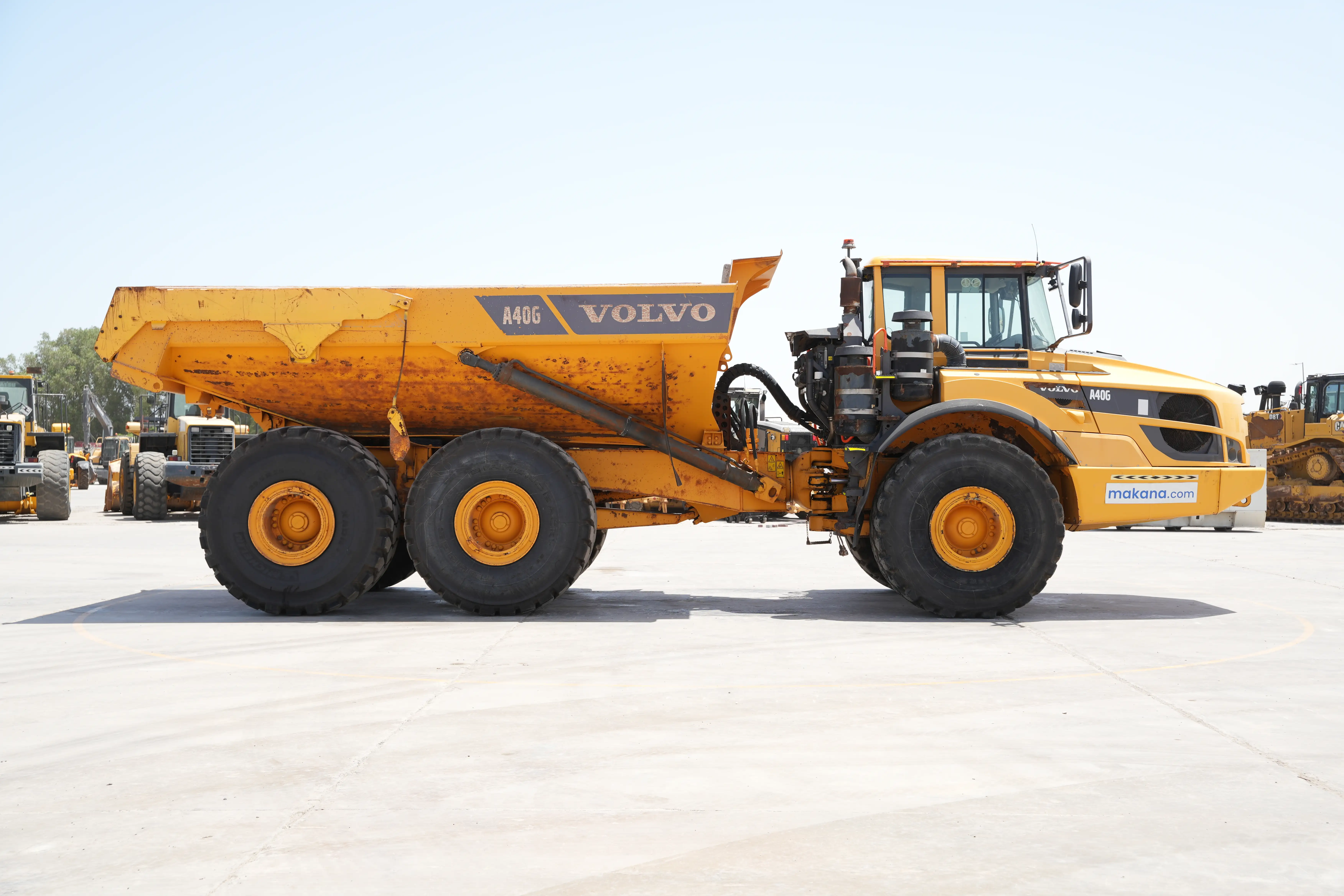 Product-Volvo A40G articulated dump truck-exterior