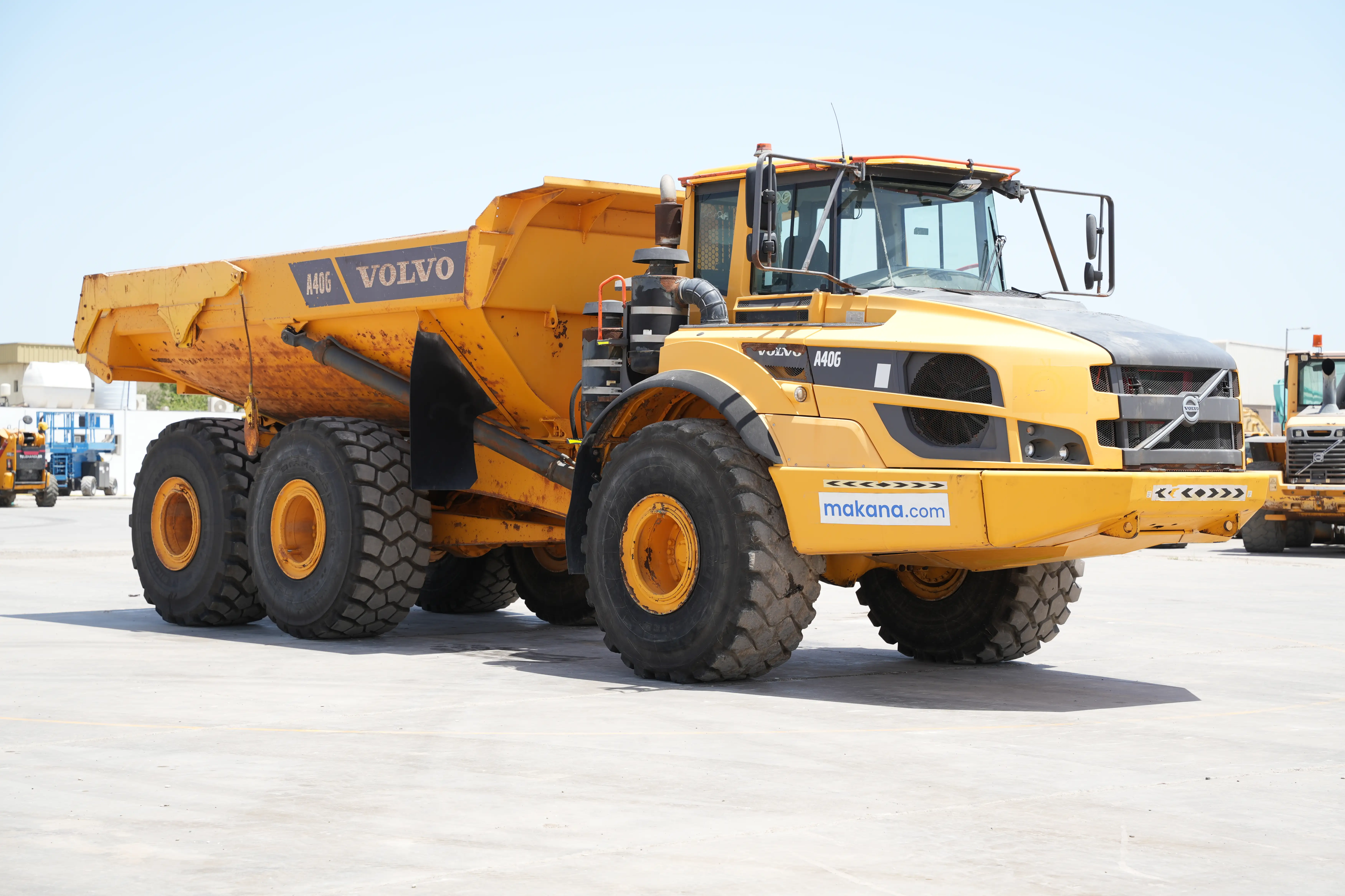 Product-Volvo A40G articulated dump truck-exterior