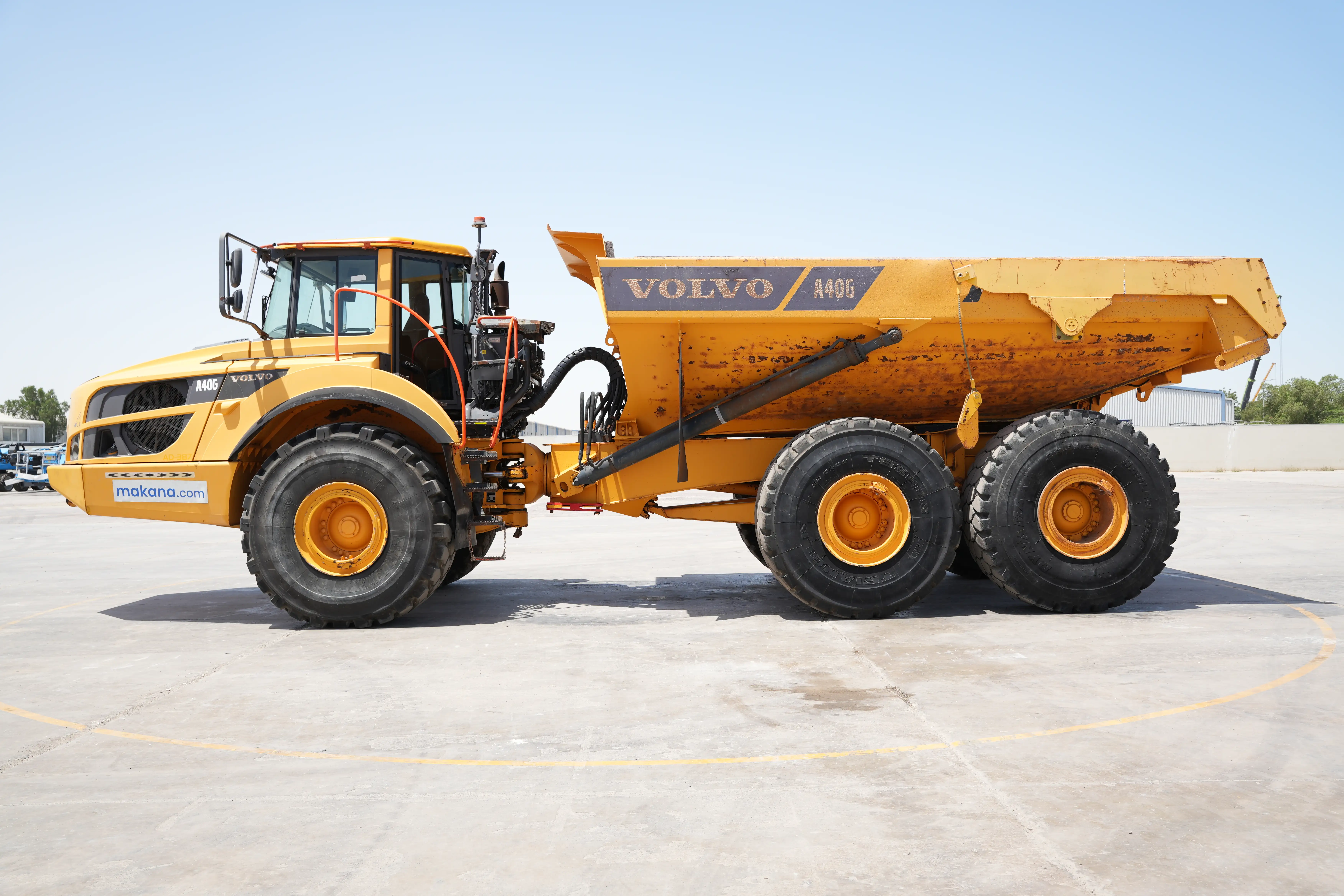 Product-Volvo A40G articulated dump truck-exterior