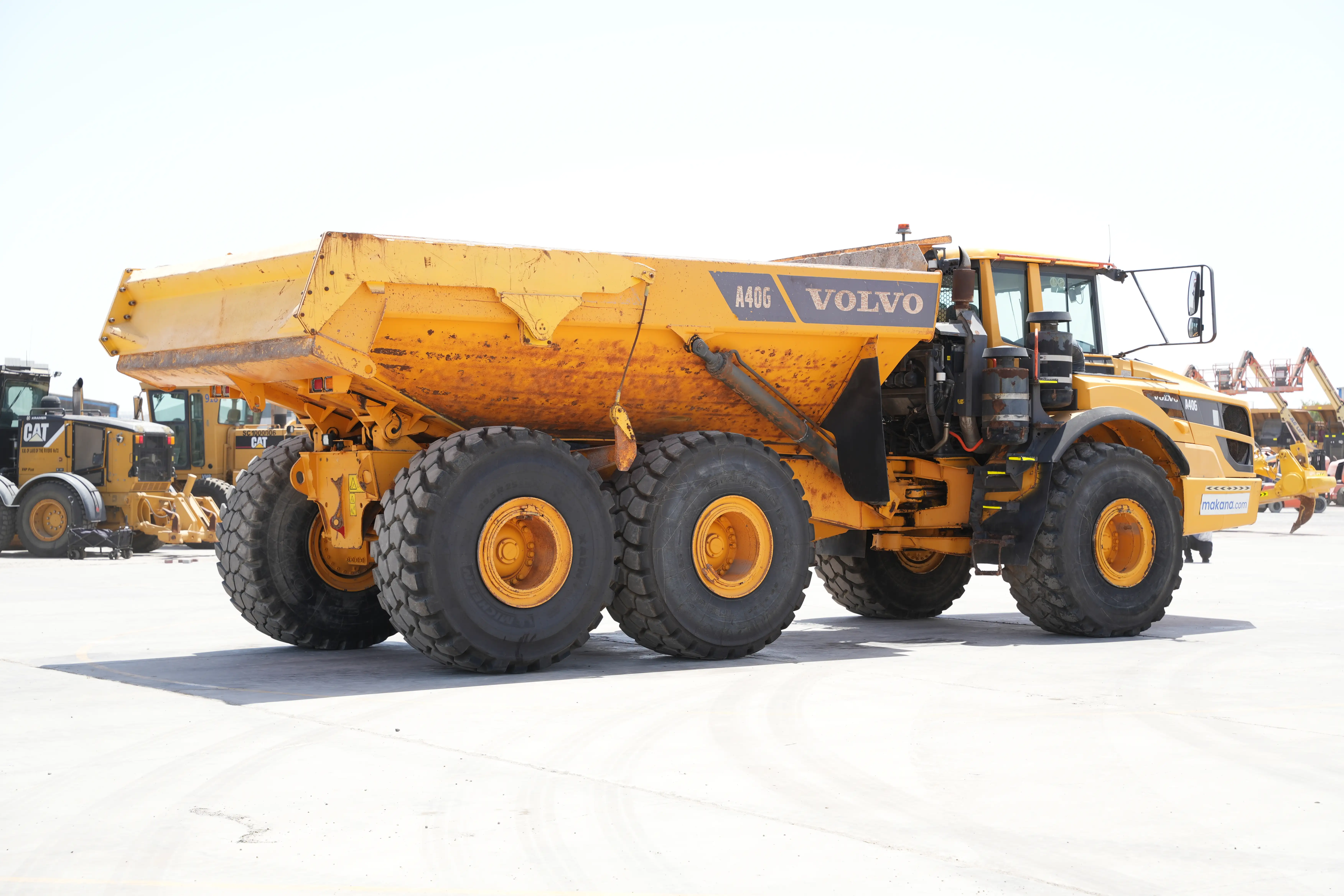 Product-Volvo A40G articulated dump truck-exterior