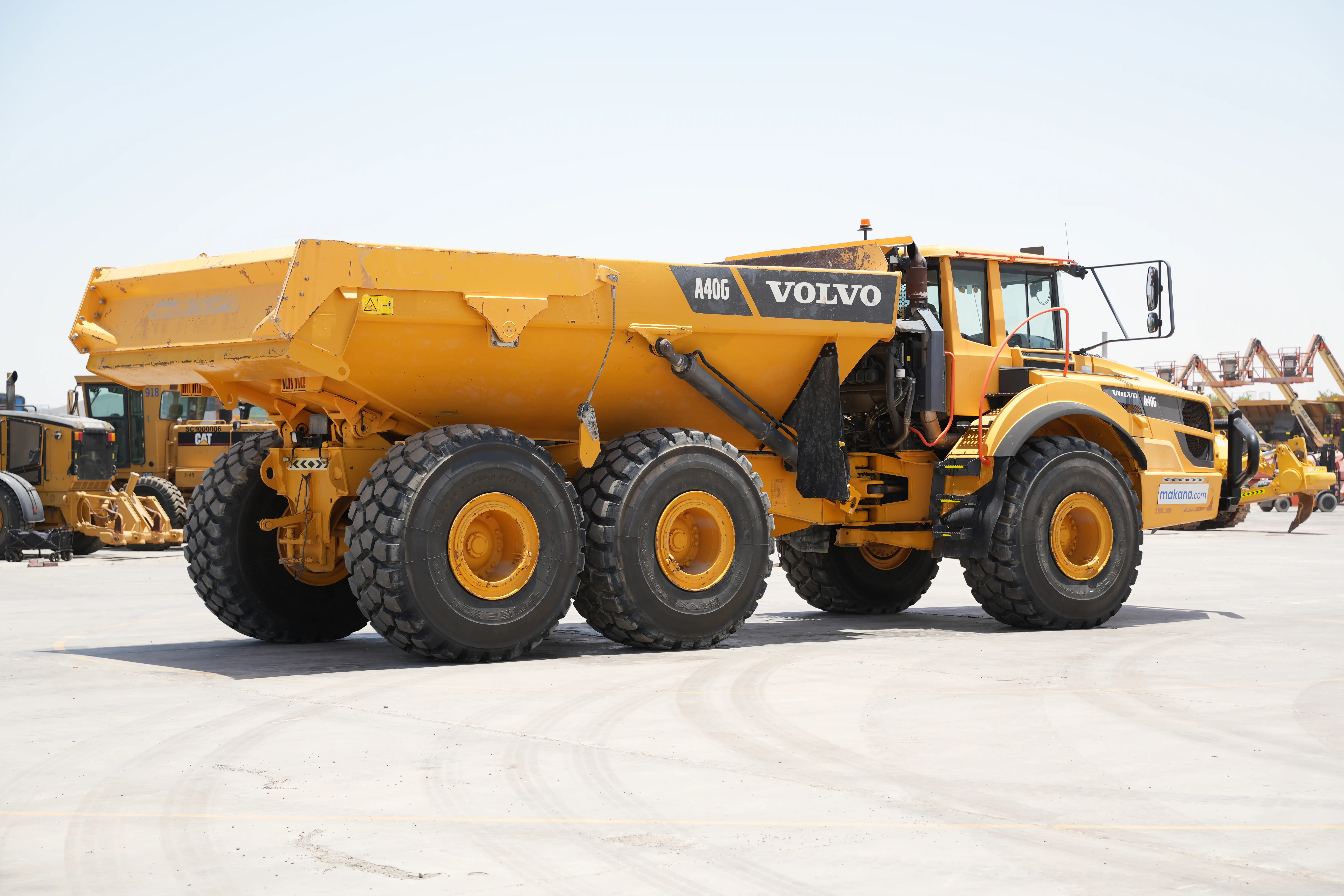 Product-Volvo A40G articulated dump truck-exterior