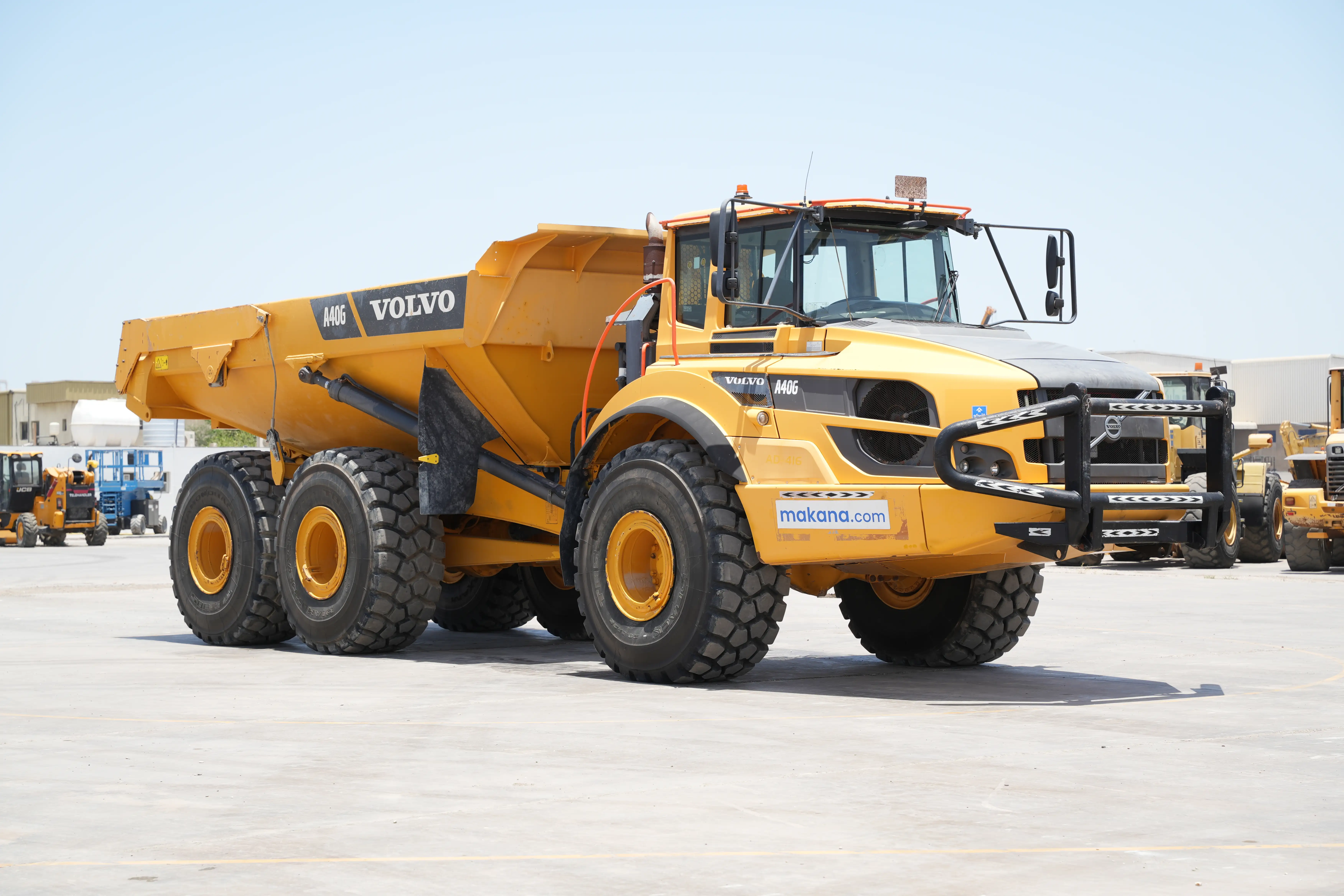 Product-Volvo A40G articulated dump truck-exterior
