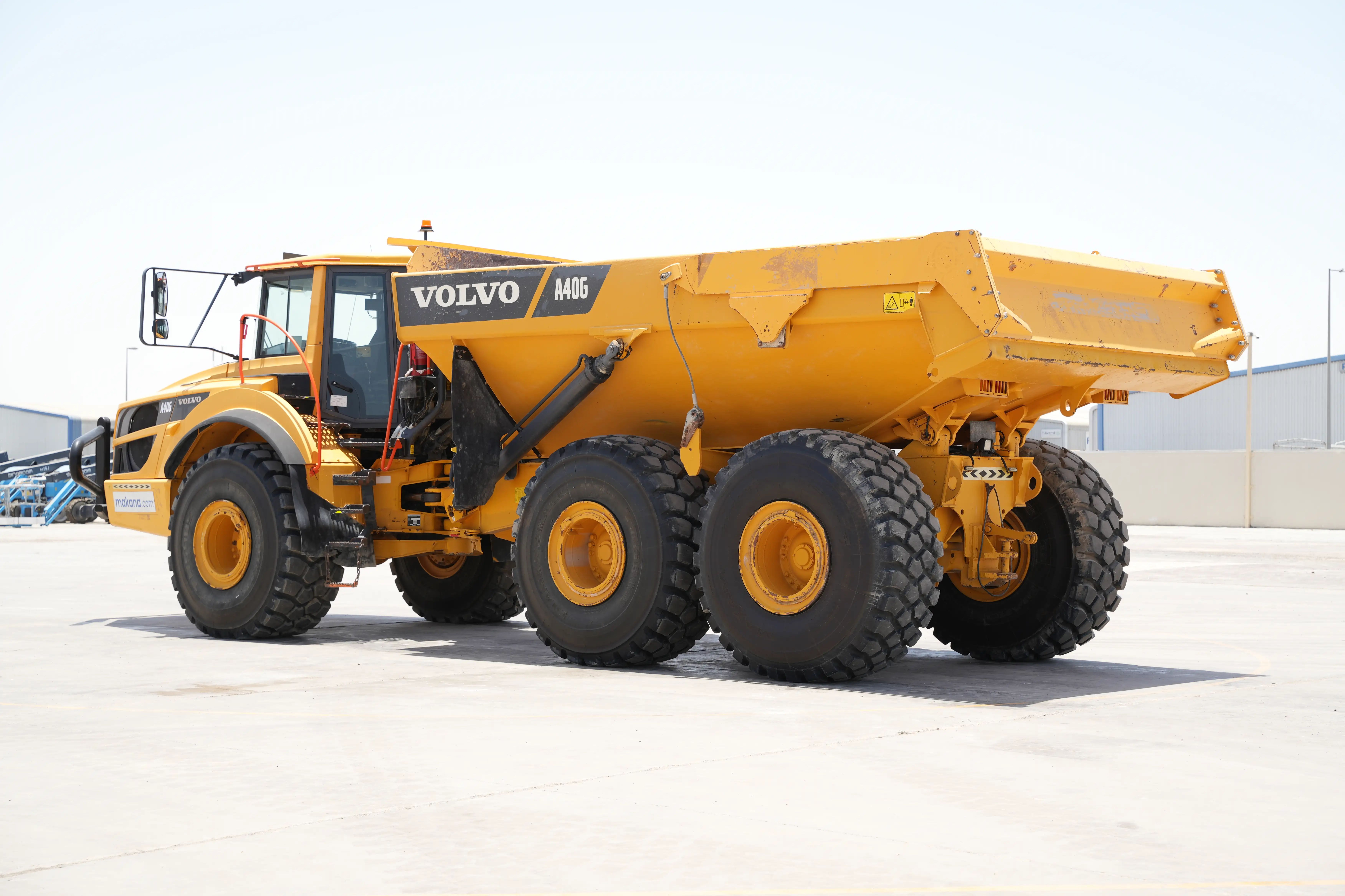 Product-Volvo A40G articulated dump truck-exterior