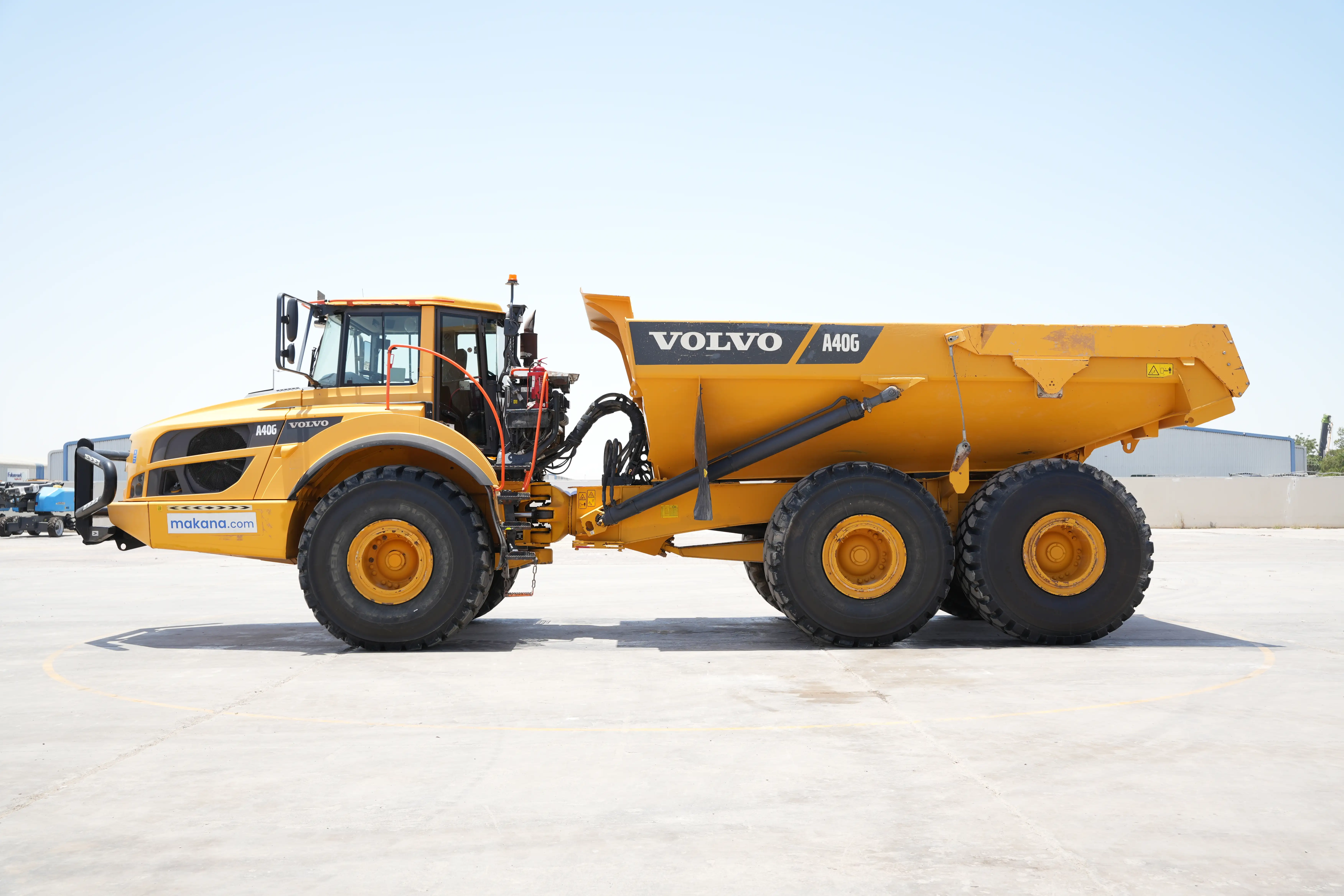 Product-Volvo A40G articulated dump truck-exterior