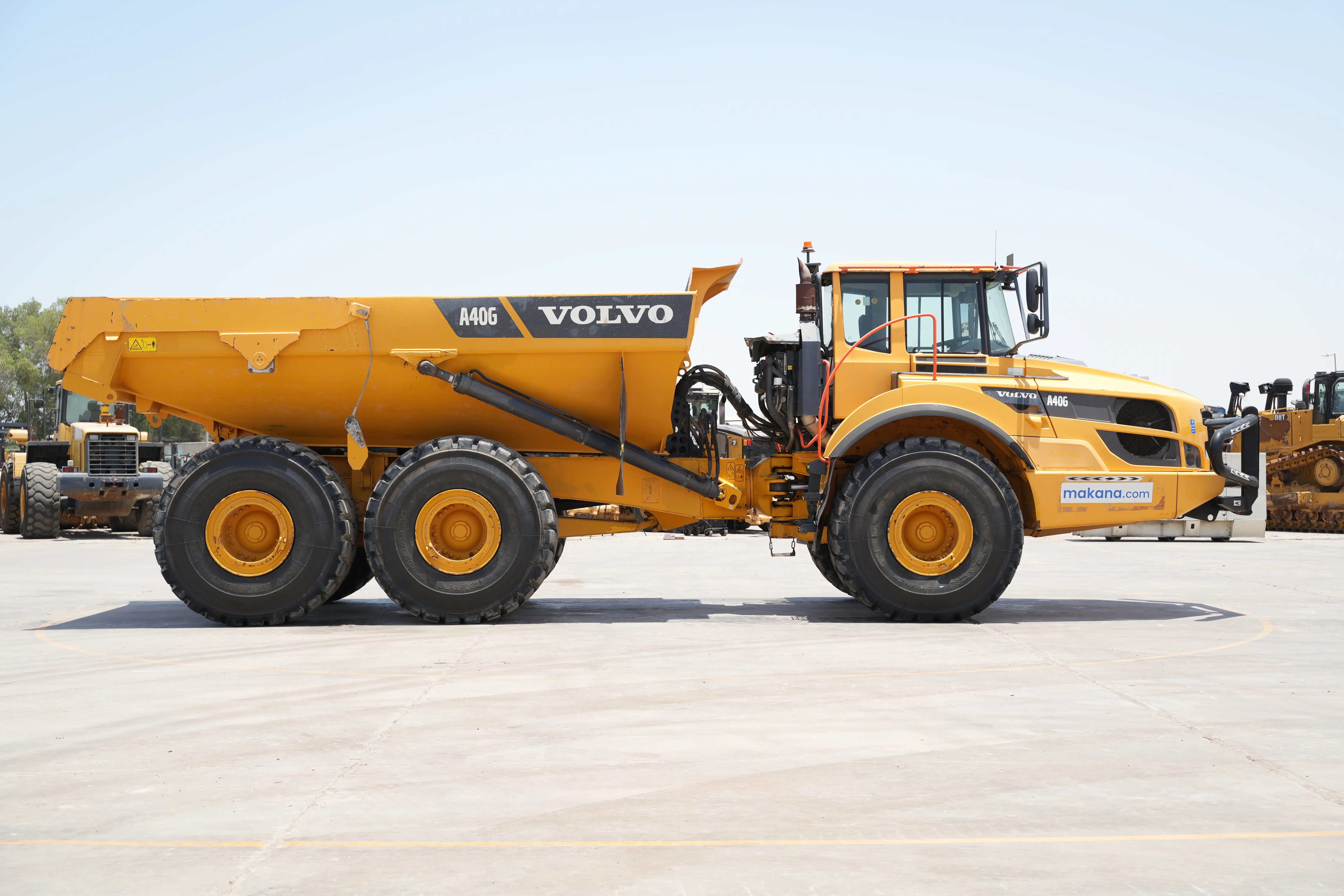 Product-Volvo A40G articulated dump truck-exterior