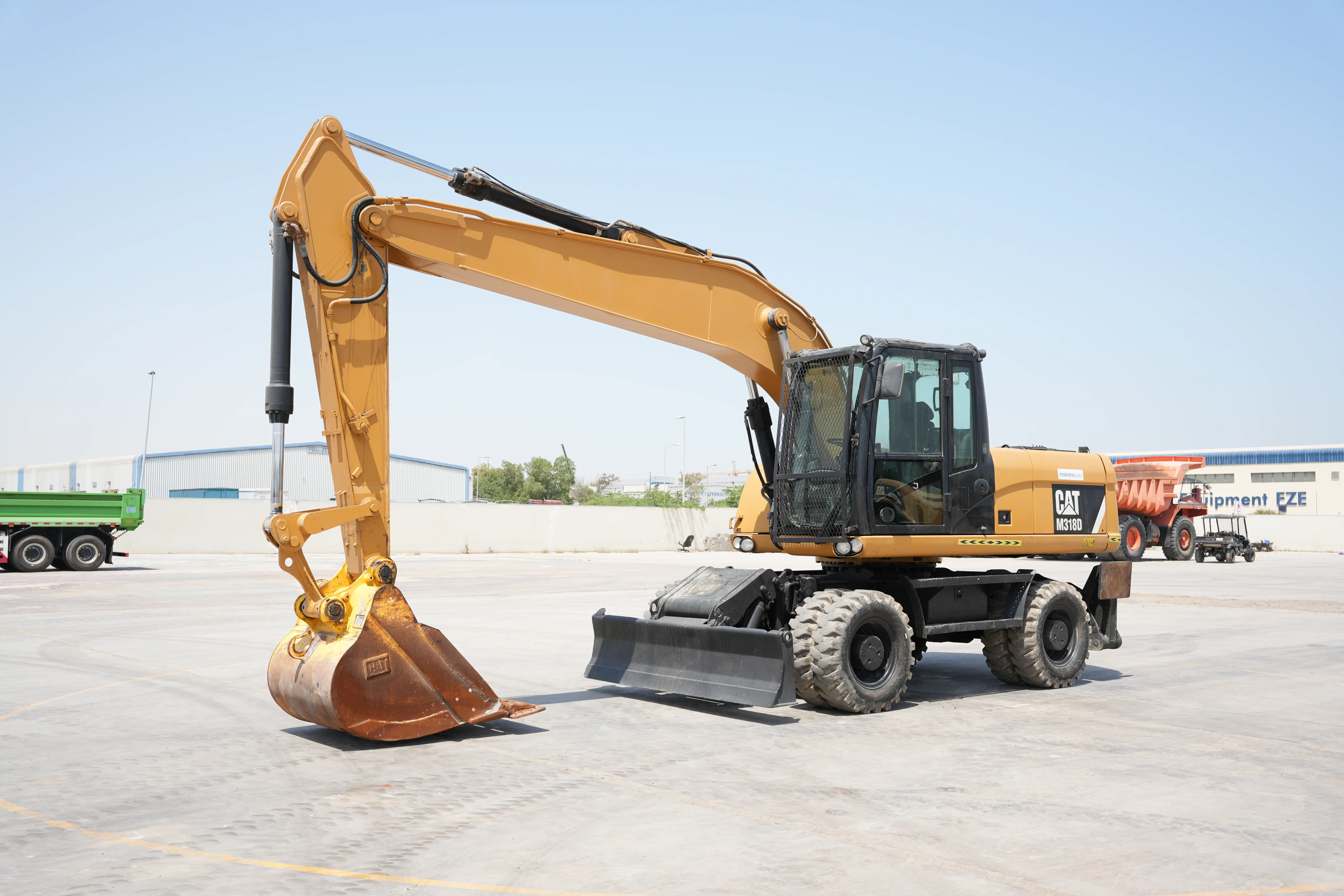 Product-Cat M318D wheel excavator-exterior