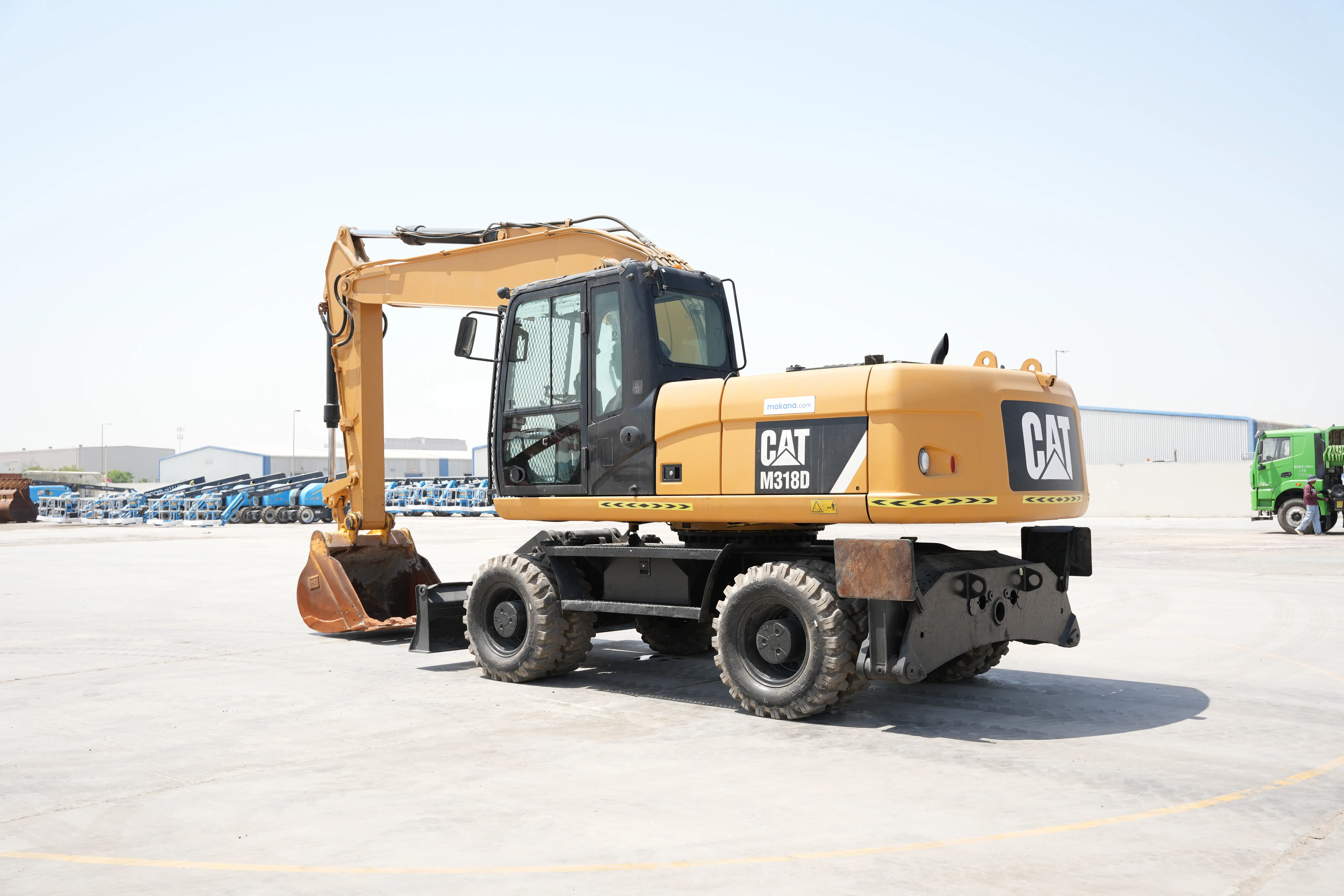 Product-Cat M318D wheel excavator-exterior