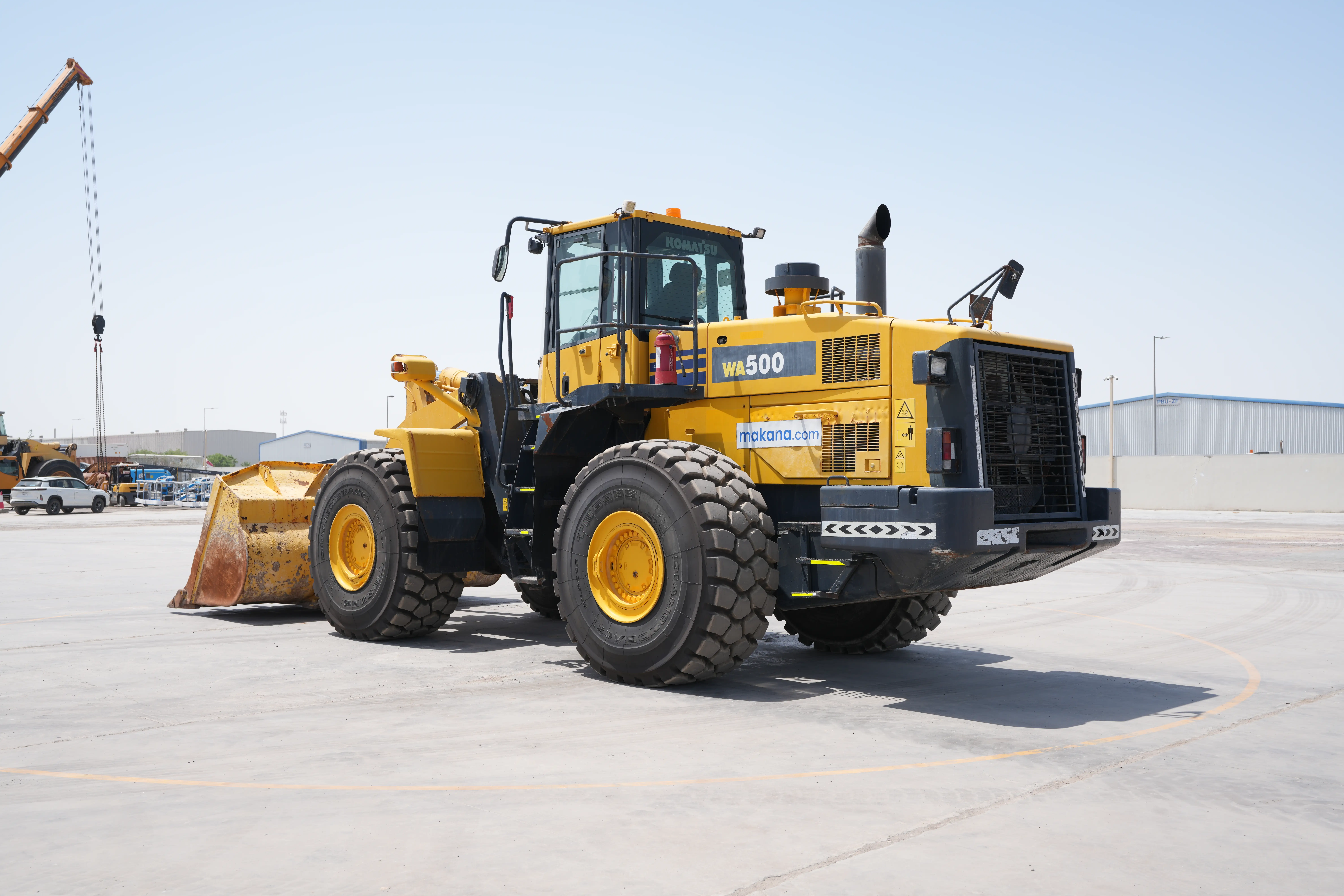 Product-Komatsu WA500-6R wheel loader-exterior